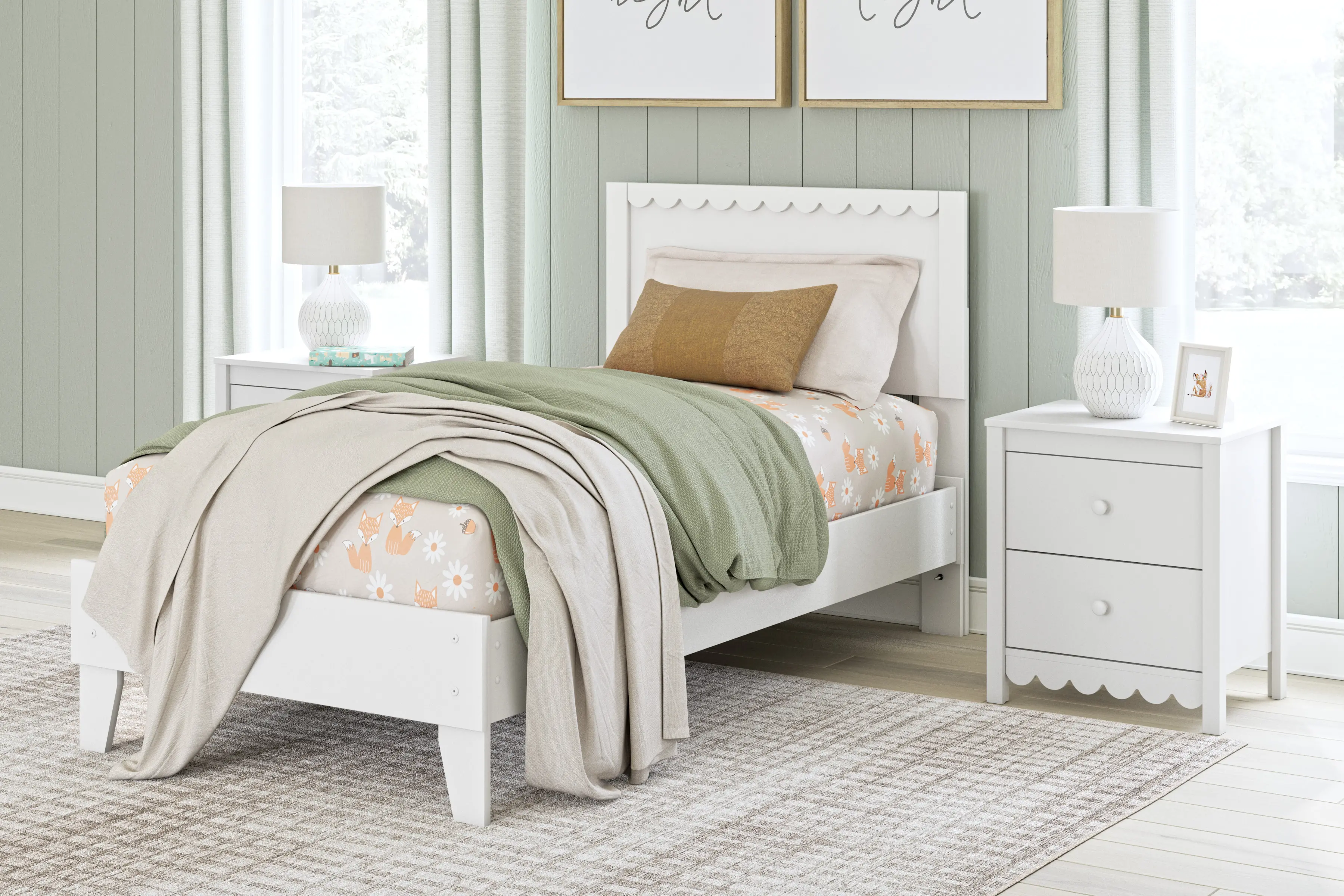 Hallityn Twin Headboard-2