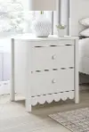 Hallityn Two Drawer Nightstand