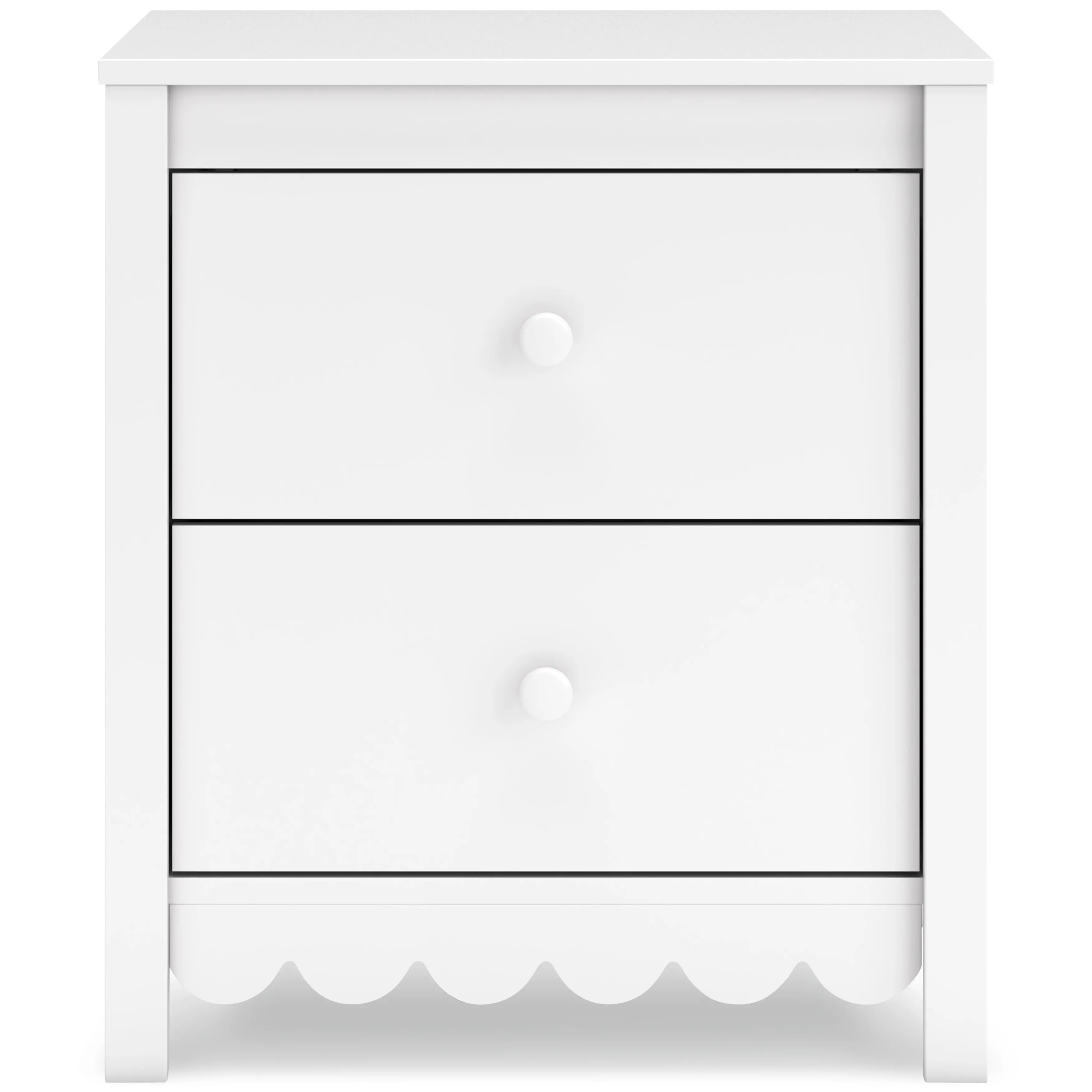 Hallityn Two Drawer Nightstand-4
