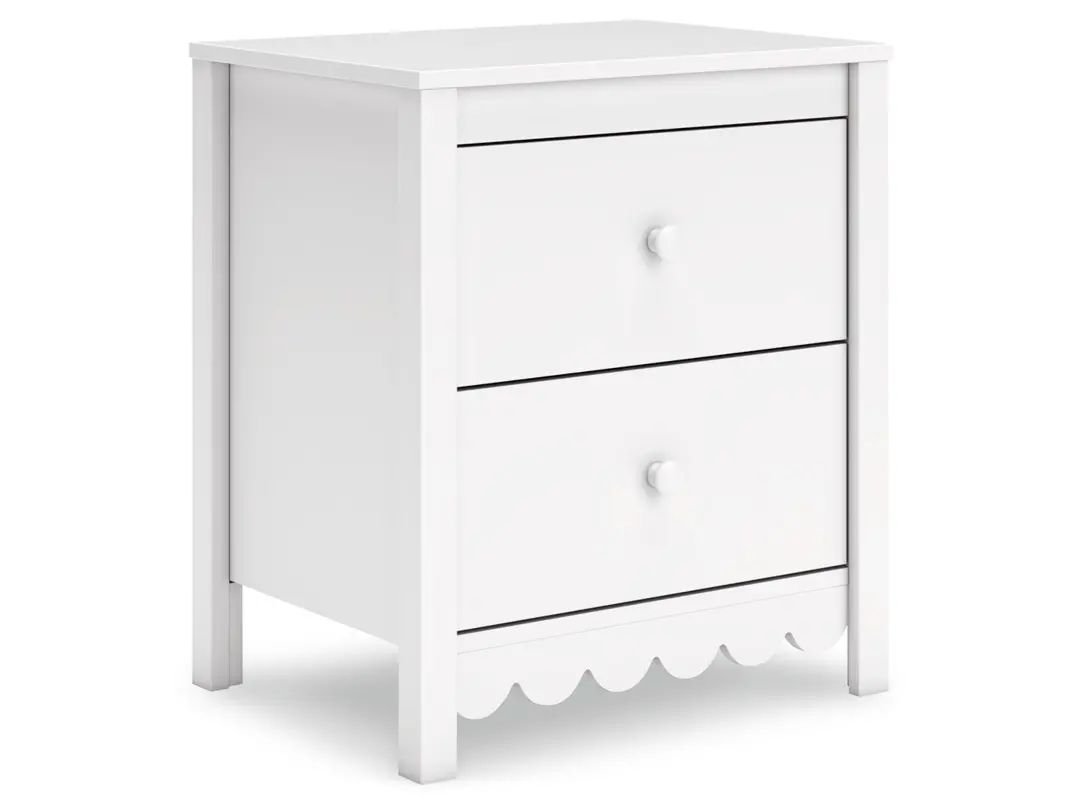 Hallityn Two Drawer Nightstand-5