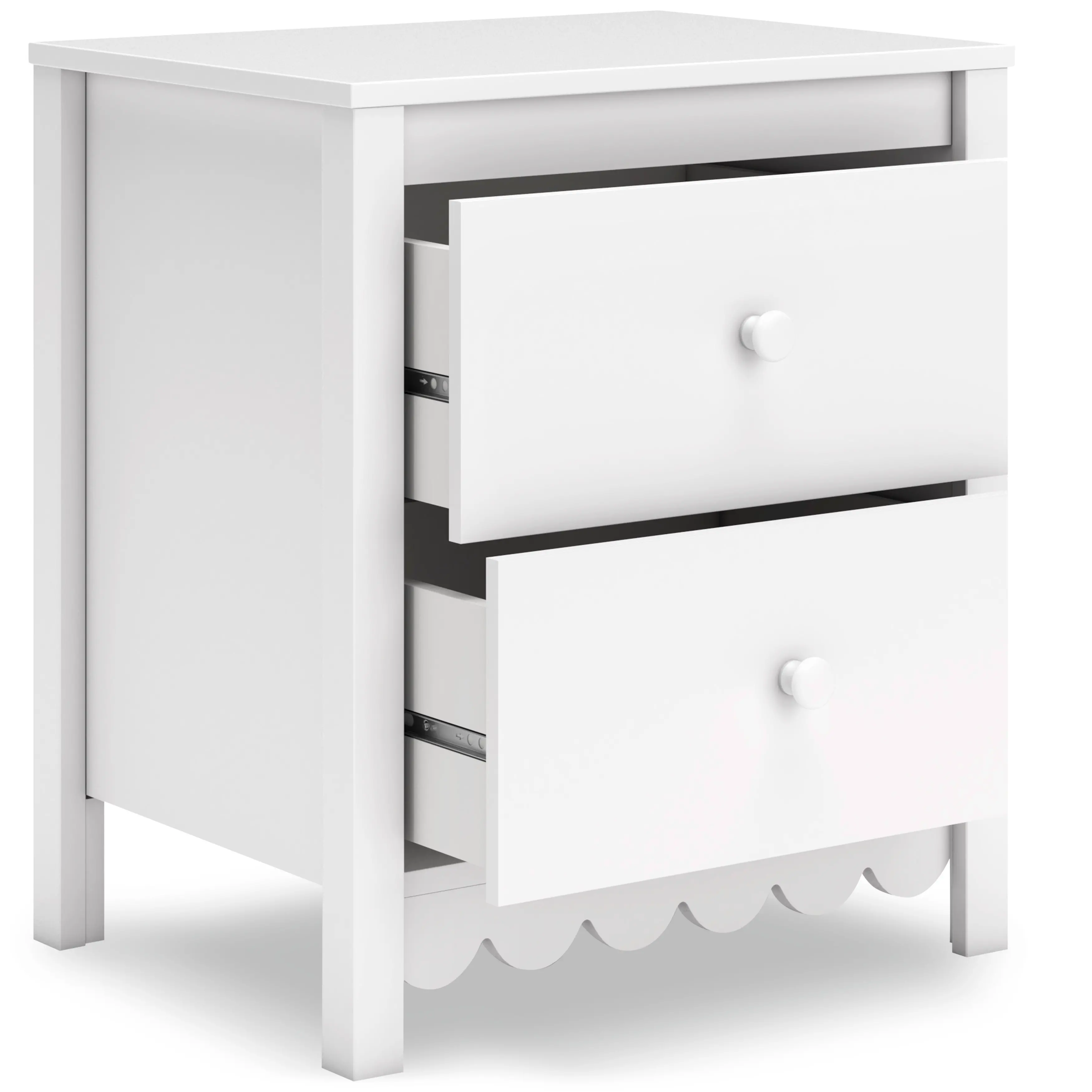 Hallityn Two Drawer Nightstand-6