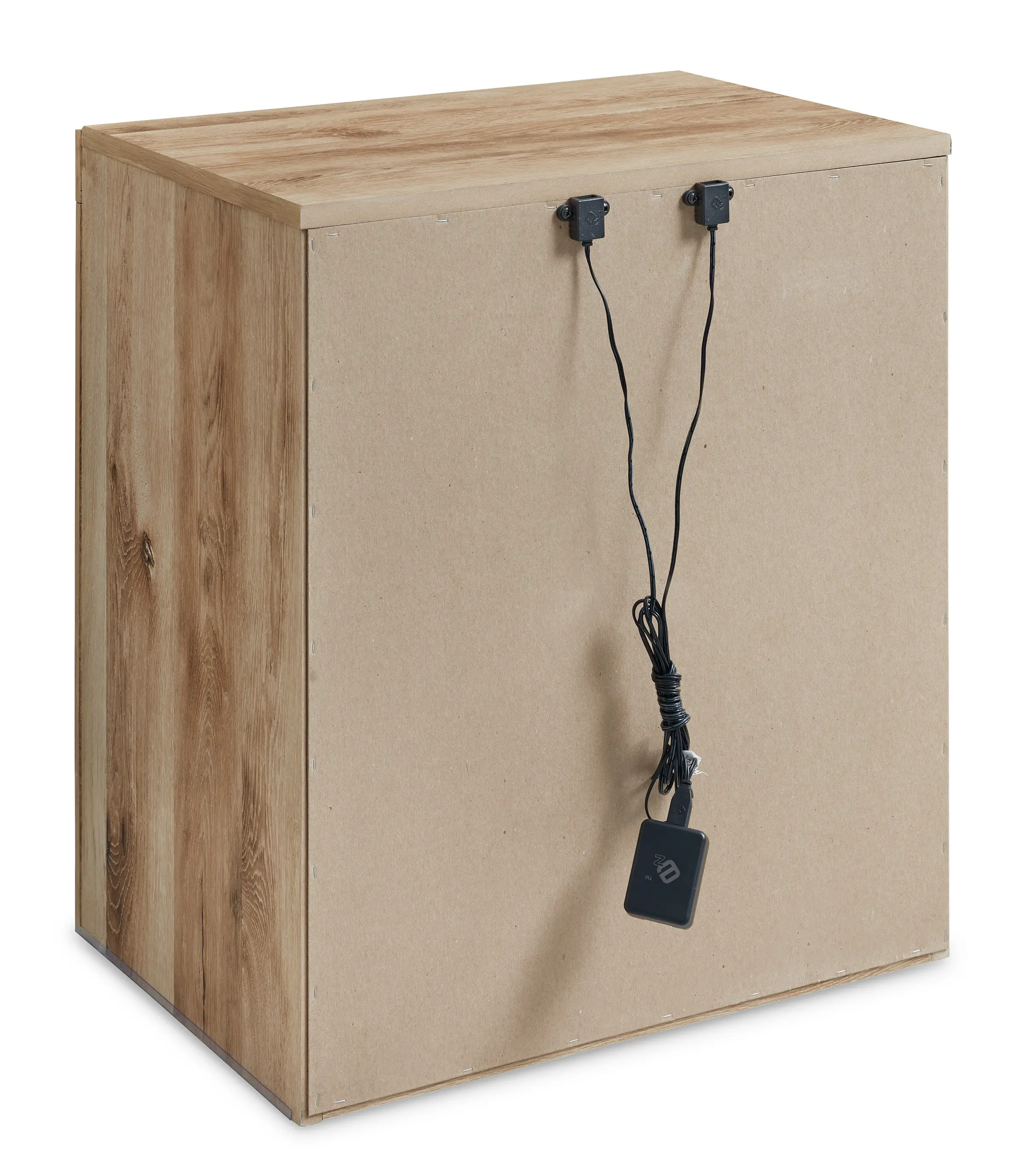 Hyanna Two Drawer Nightstand-4