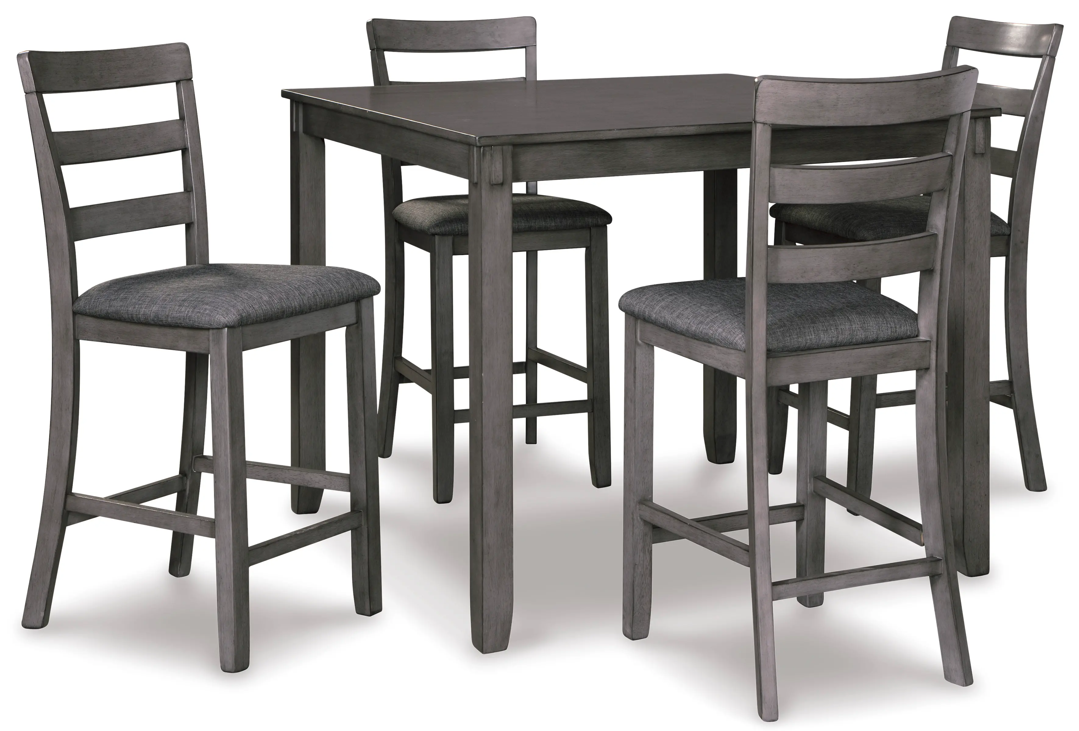 Bridson Square Counter Height Table and Barstool Set-1