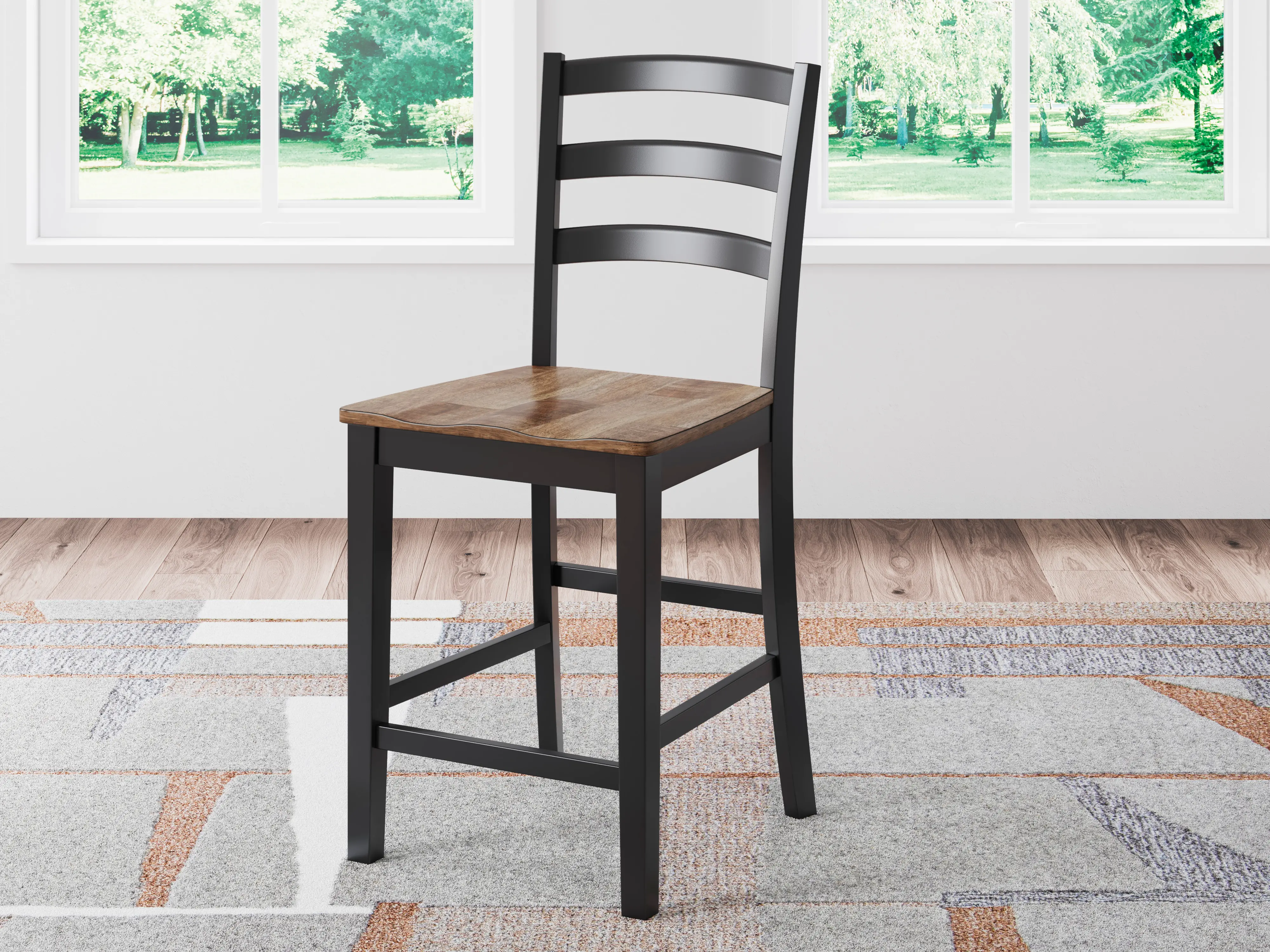 Wildenauer Counter Height Barstools, Set of 2-2