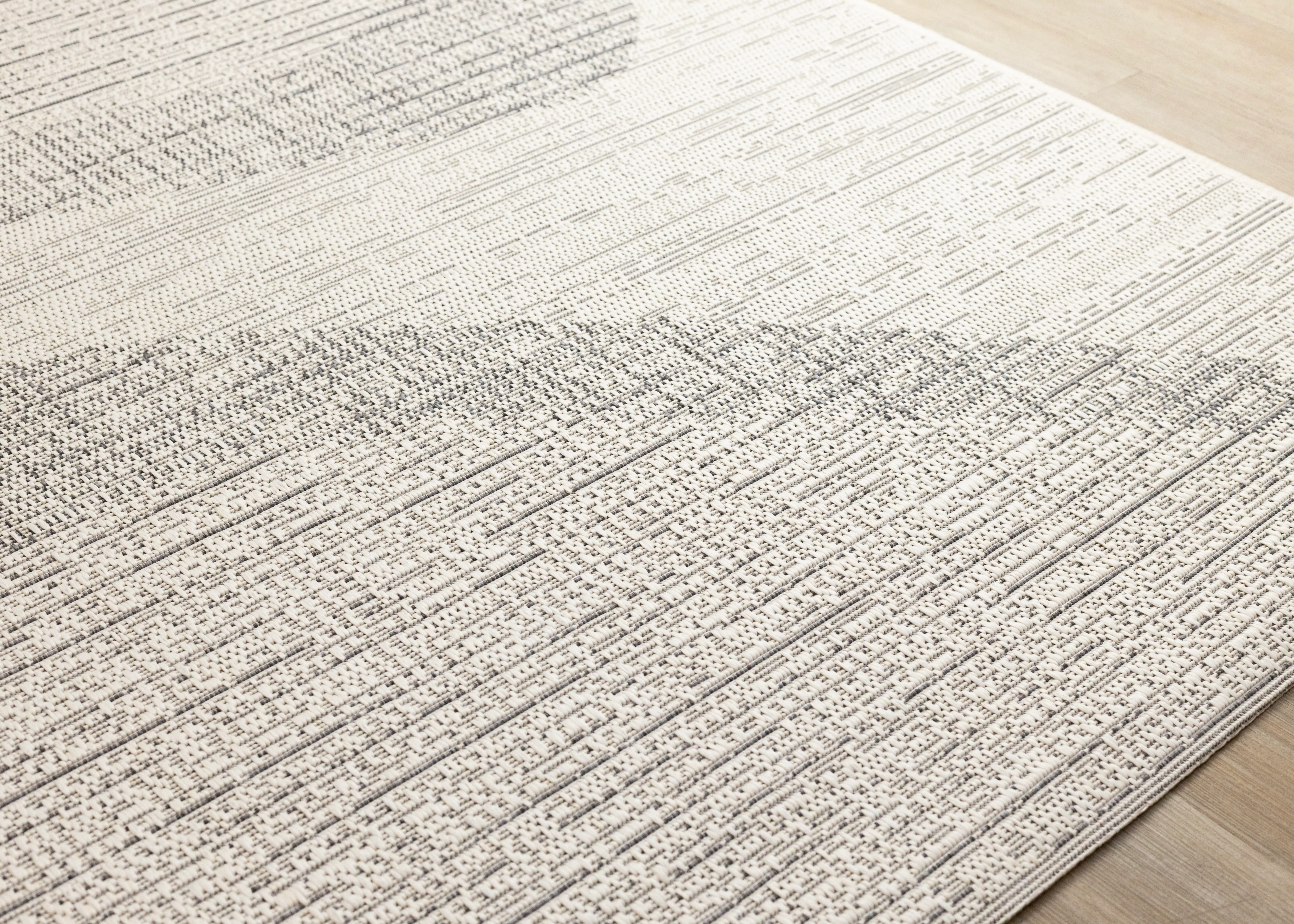 Jasper 5 x 8 Beige and White Rounded Shapes Outdoor Rug-3