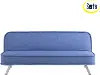 123A045BLU Serta Renee Convertible Sofa Blue