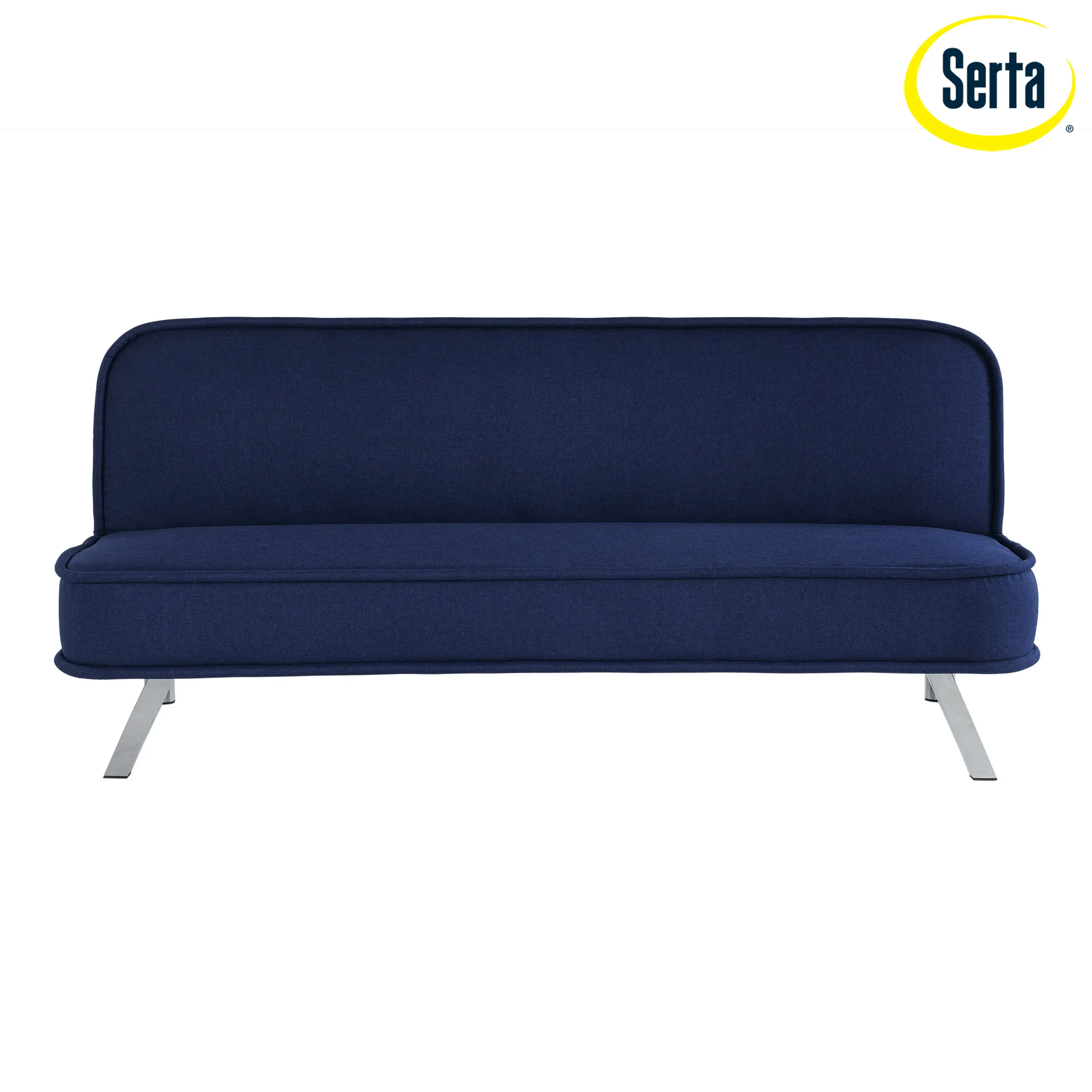 123A045NVY Serta Renee Convertible Navy Sleeper Sofa-3