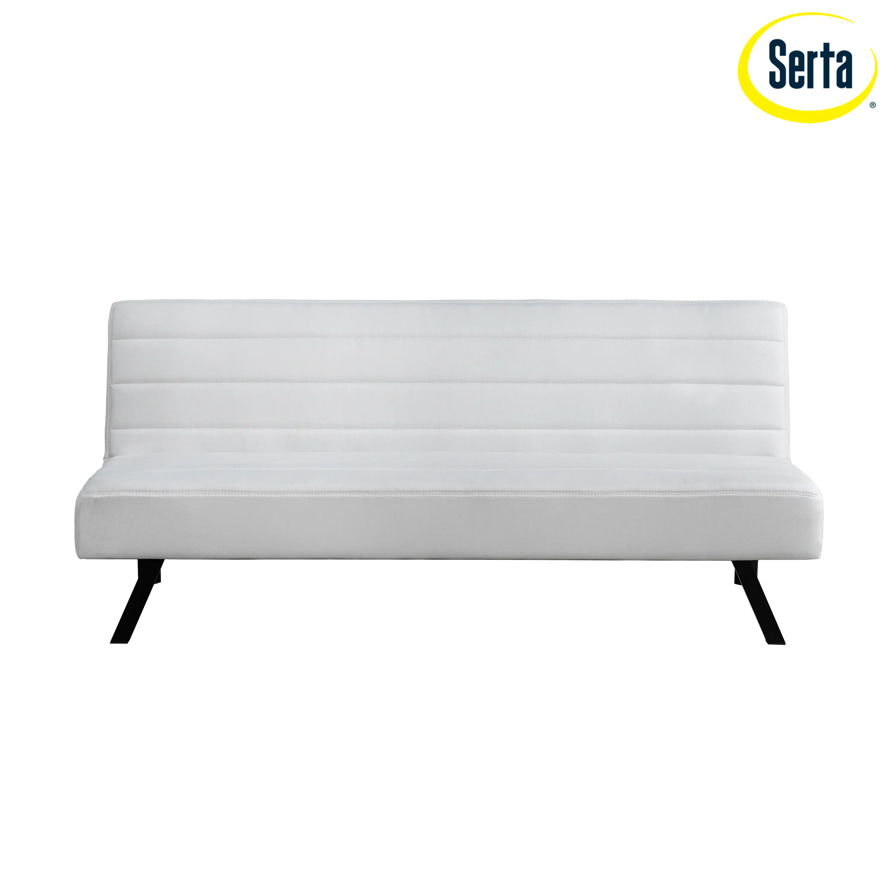 123A046IVO Serta Johnson Ivory Convertible Sleeper Sofa-7