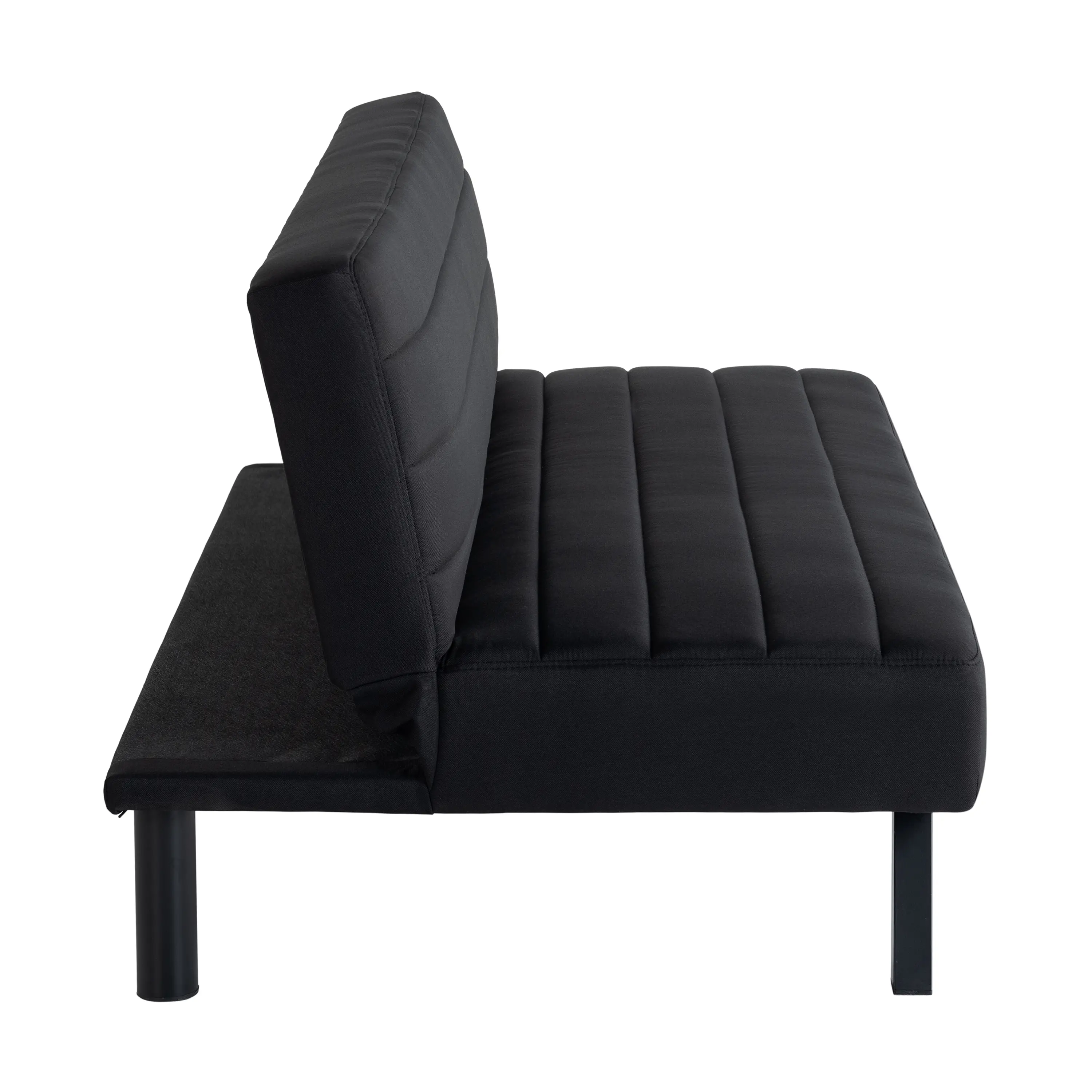 123A046BLK Serta Johnson Black Convertible Sleeper Sofa-12