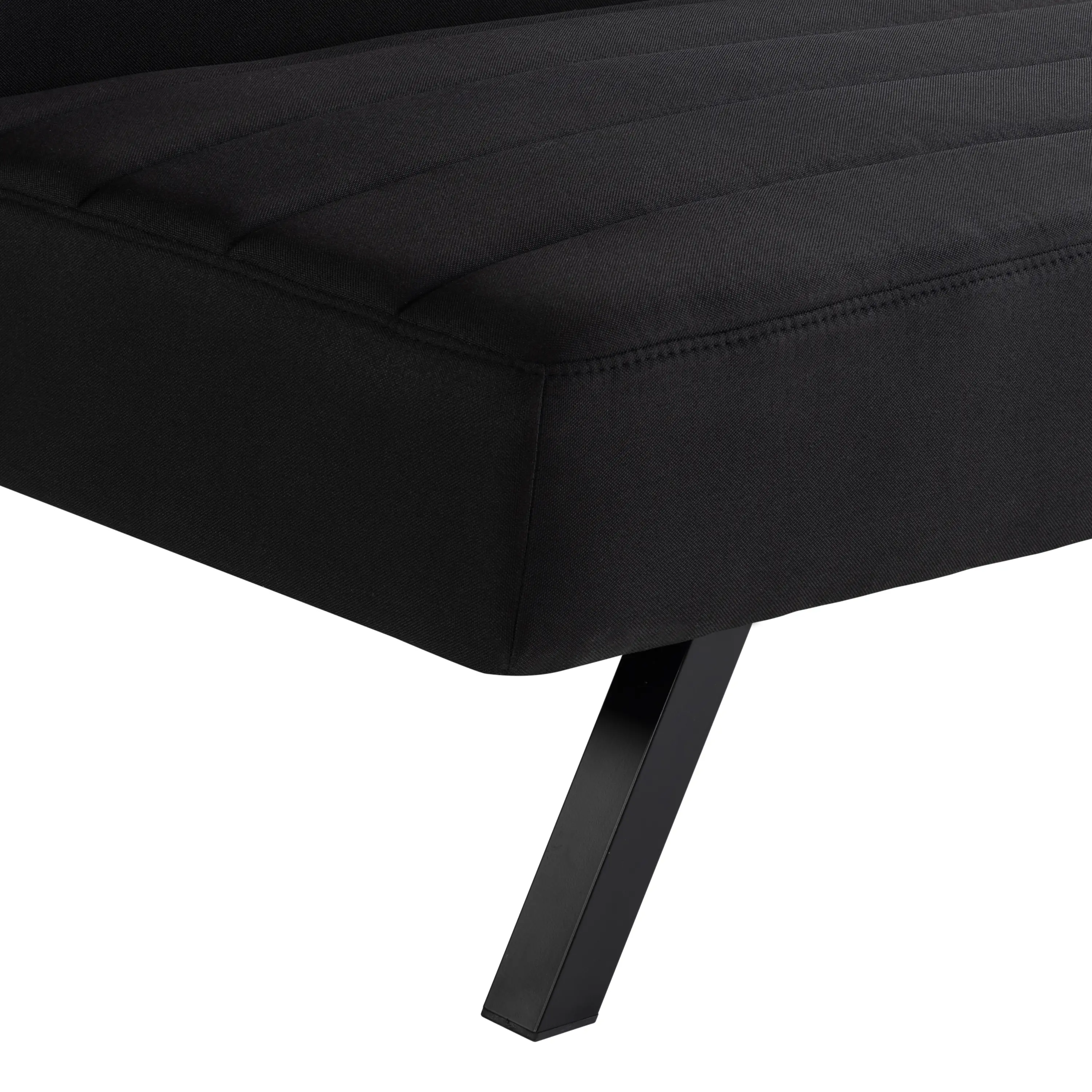 123A046BLK Serta Johnson Black Convertible Sleeper Sofa-16