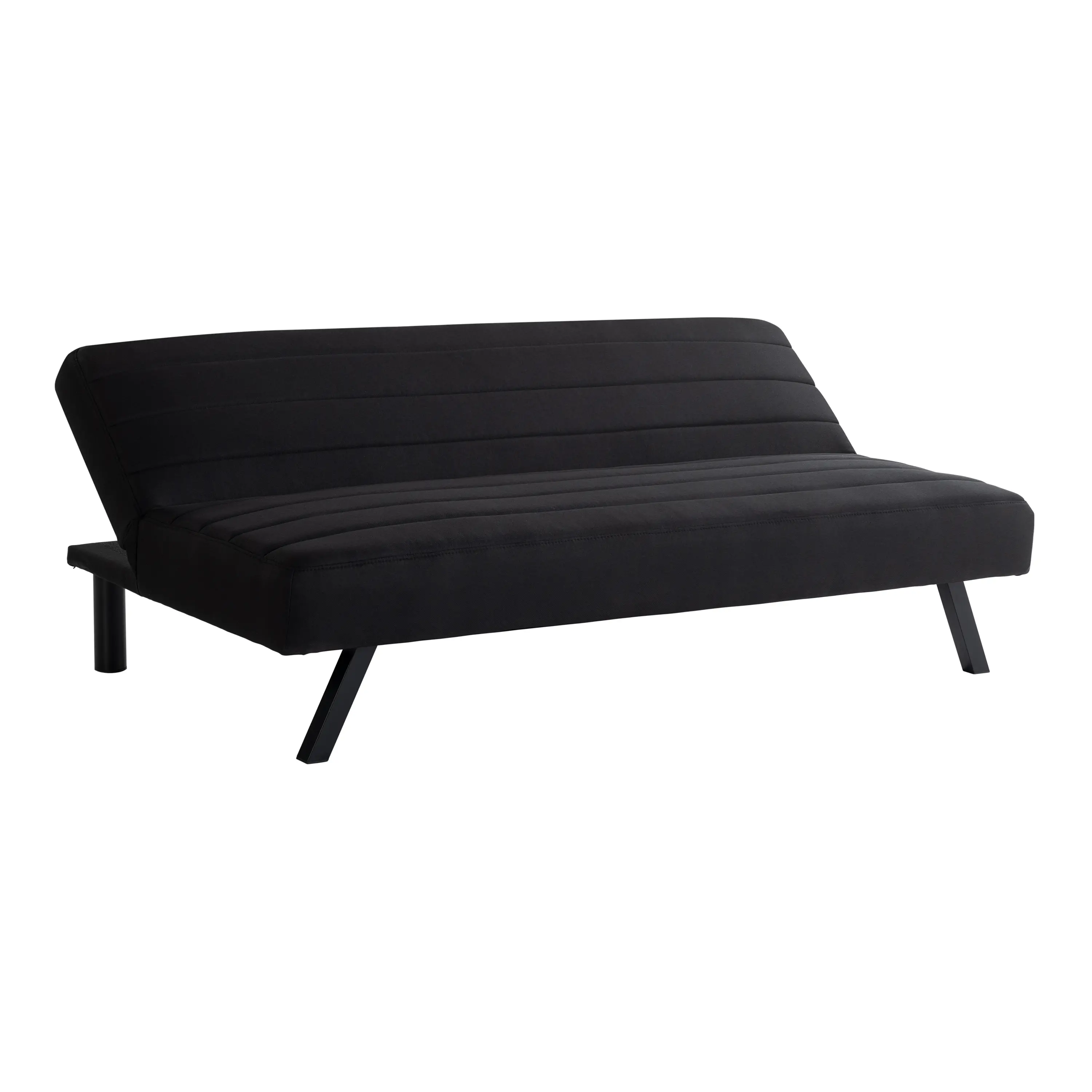 123A046BLK Serta Johnson Black Convertible Sleeper Sofa-9
