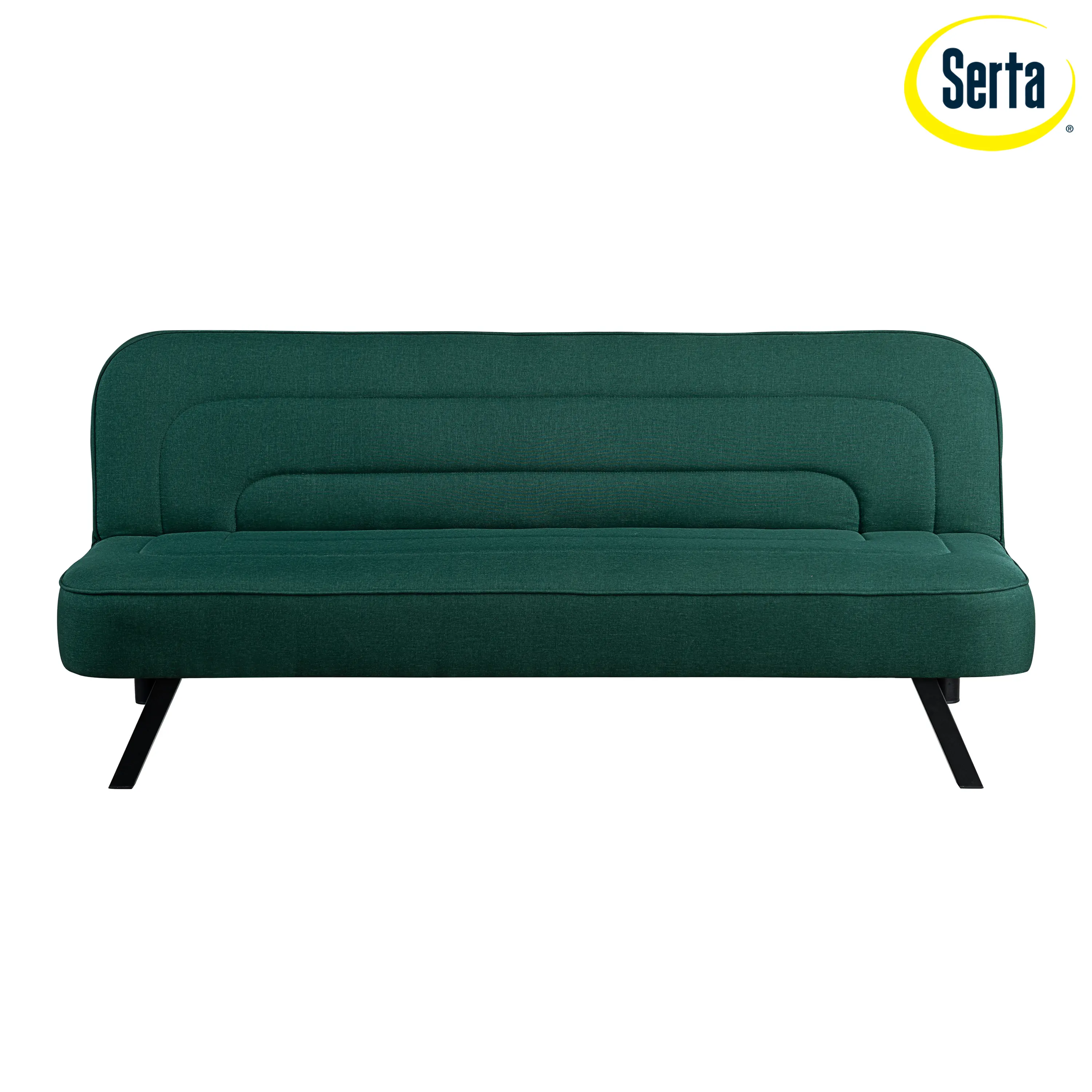 123A047GRN Serta Mia Forest Green Convertible Sleeper Sofa-7