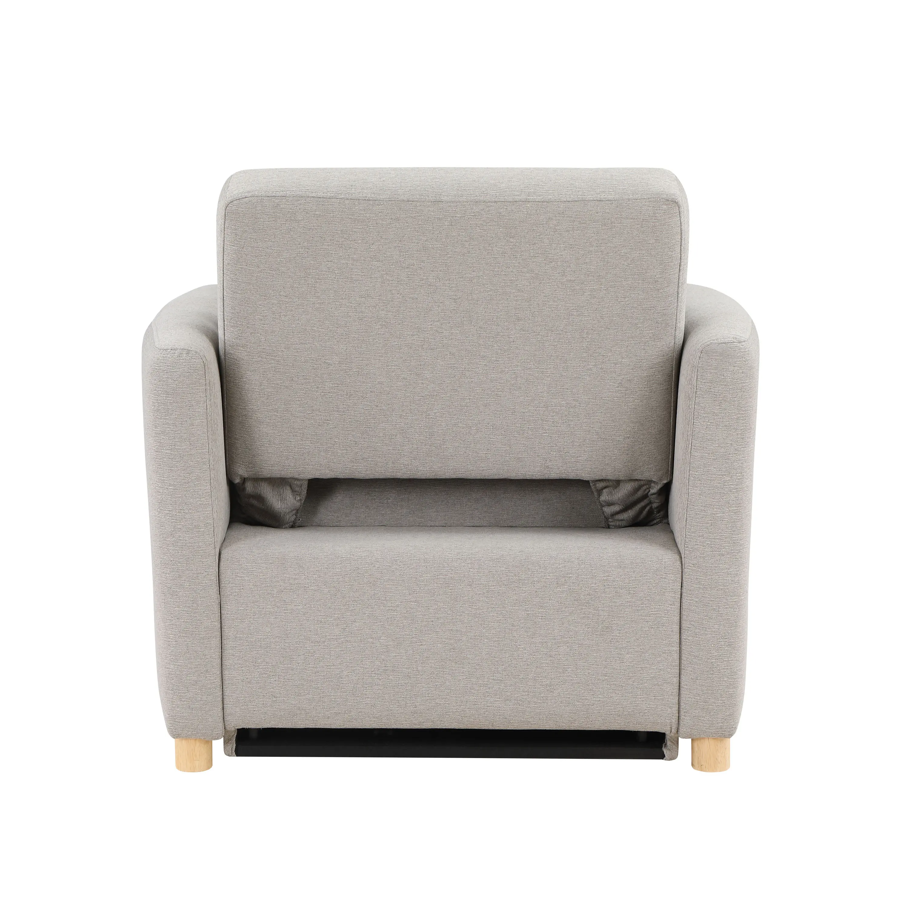 111A007LTG Serta Isla Light Gray Woven Convertible Accent Chair-10
