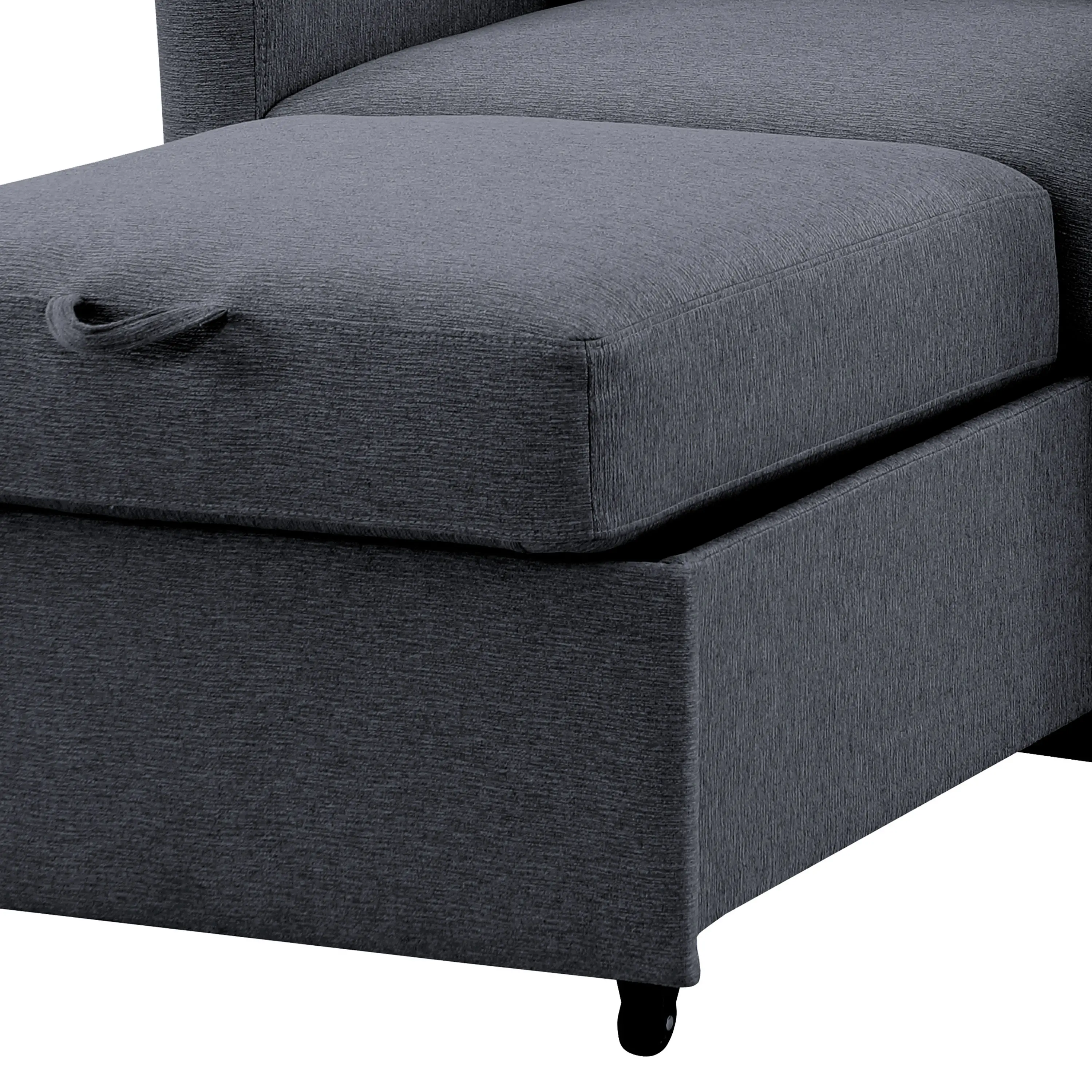 111A007NVY Serta Isla Navy Blue Woven Convertible Accent Chair-14
