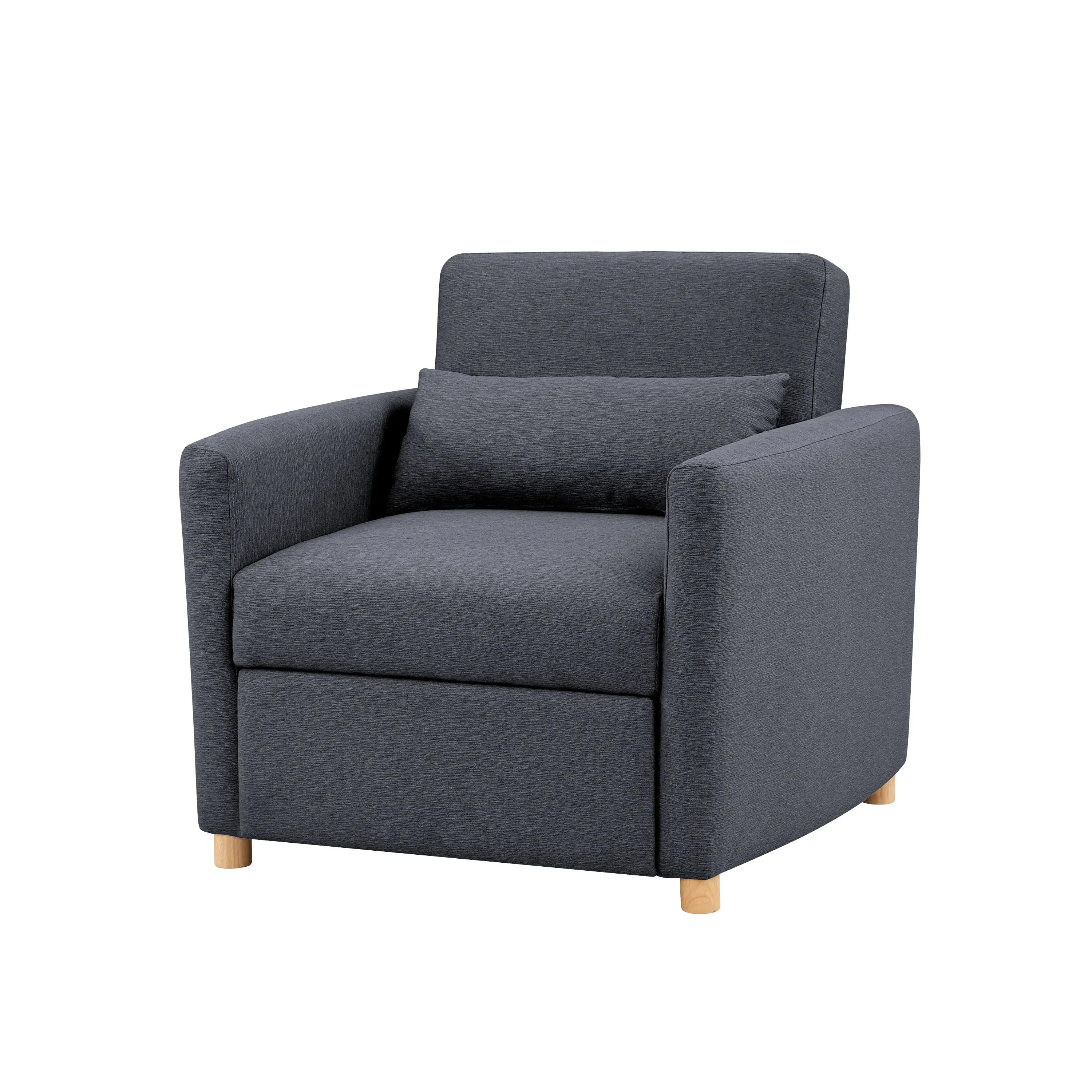 111A007NVY Serta Isla Navy Blue Woven Convertible Accent Chair-7