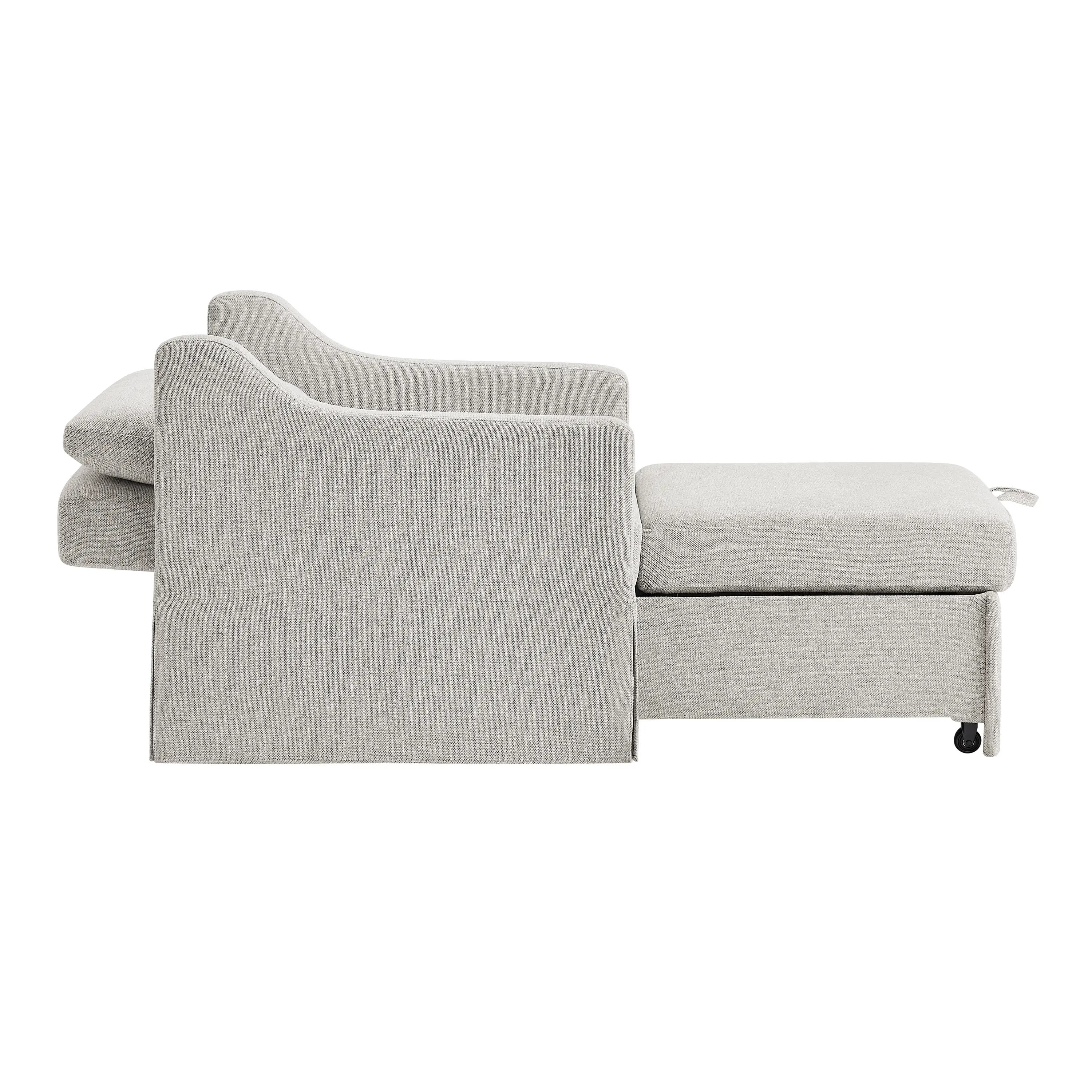 111A012LIN Serta Christopher Gray Convertible Sleeper Chair-12