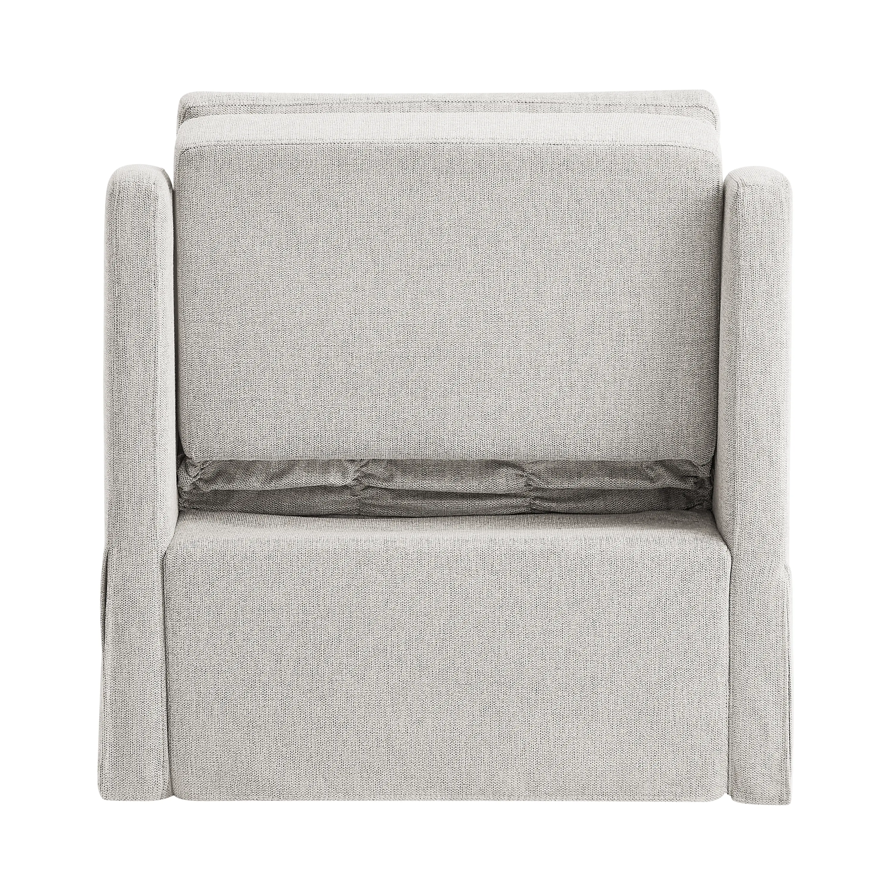 111A012LIN Serta Christopher Gray Convertible Sleeper Chair-14