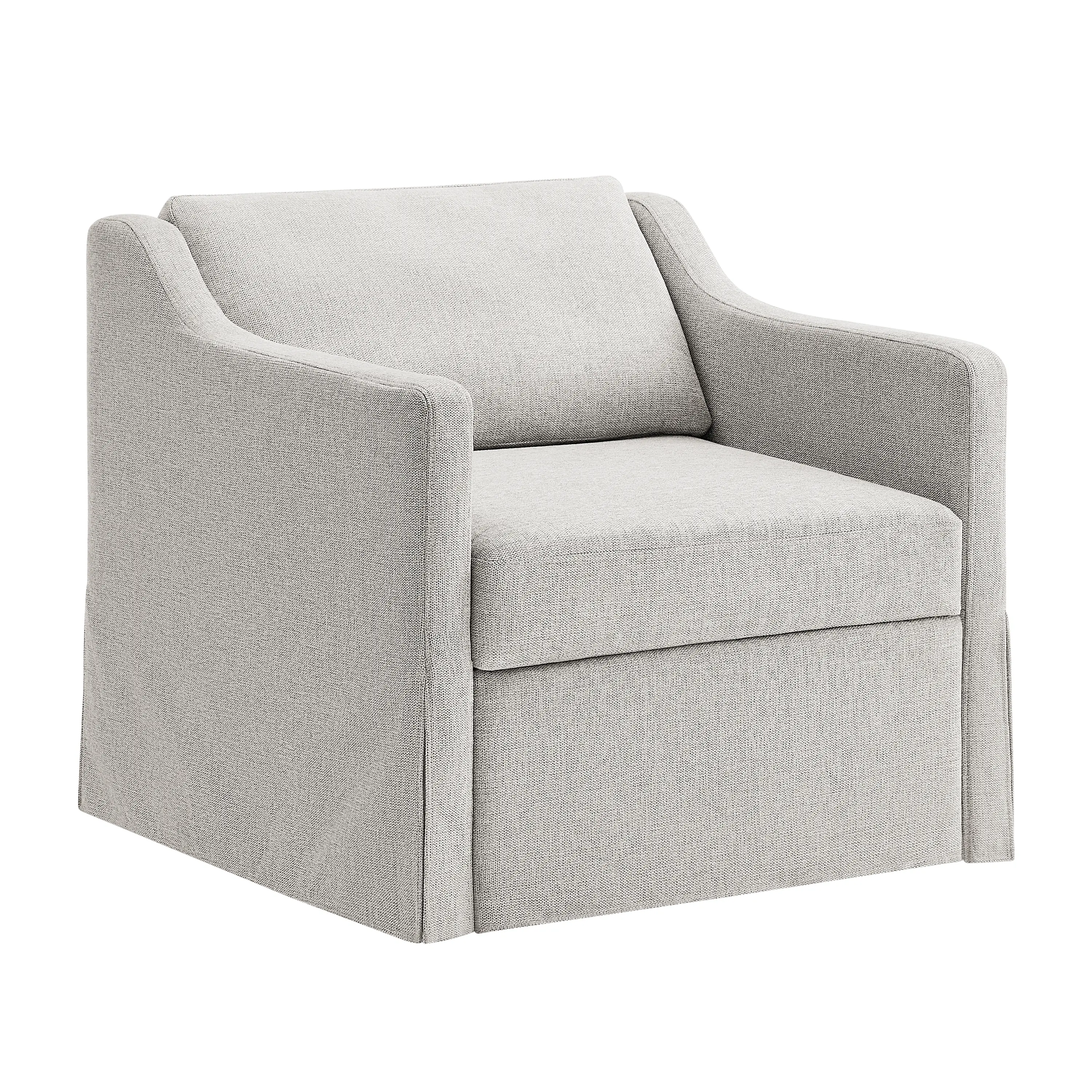 111A012LIN Serta Christopher Gray Convertible Sleeper Chair-8