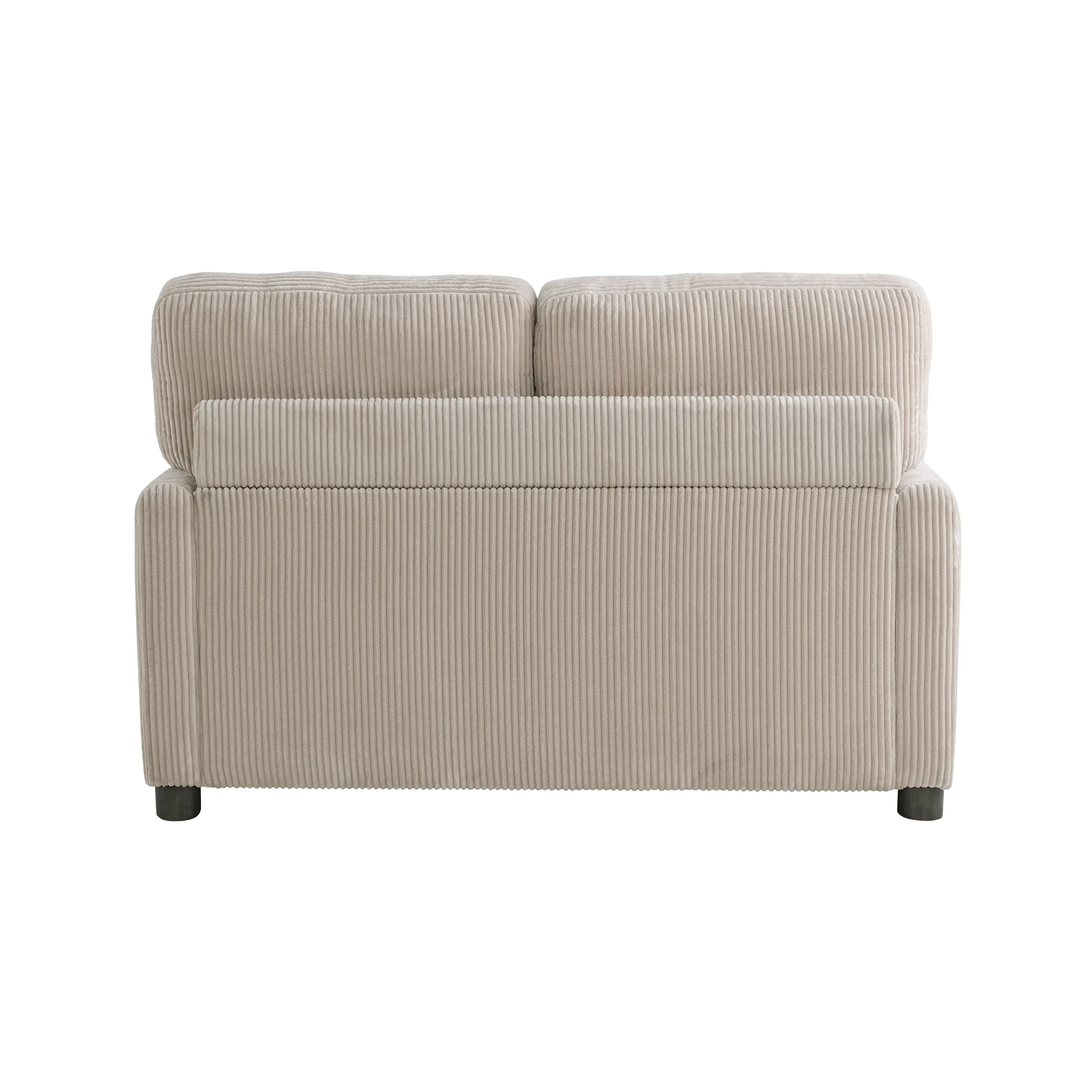 114A064BGE Serta Lindzee Beige Loveseat Pull-Out Sleeper-12