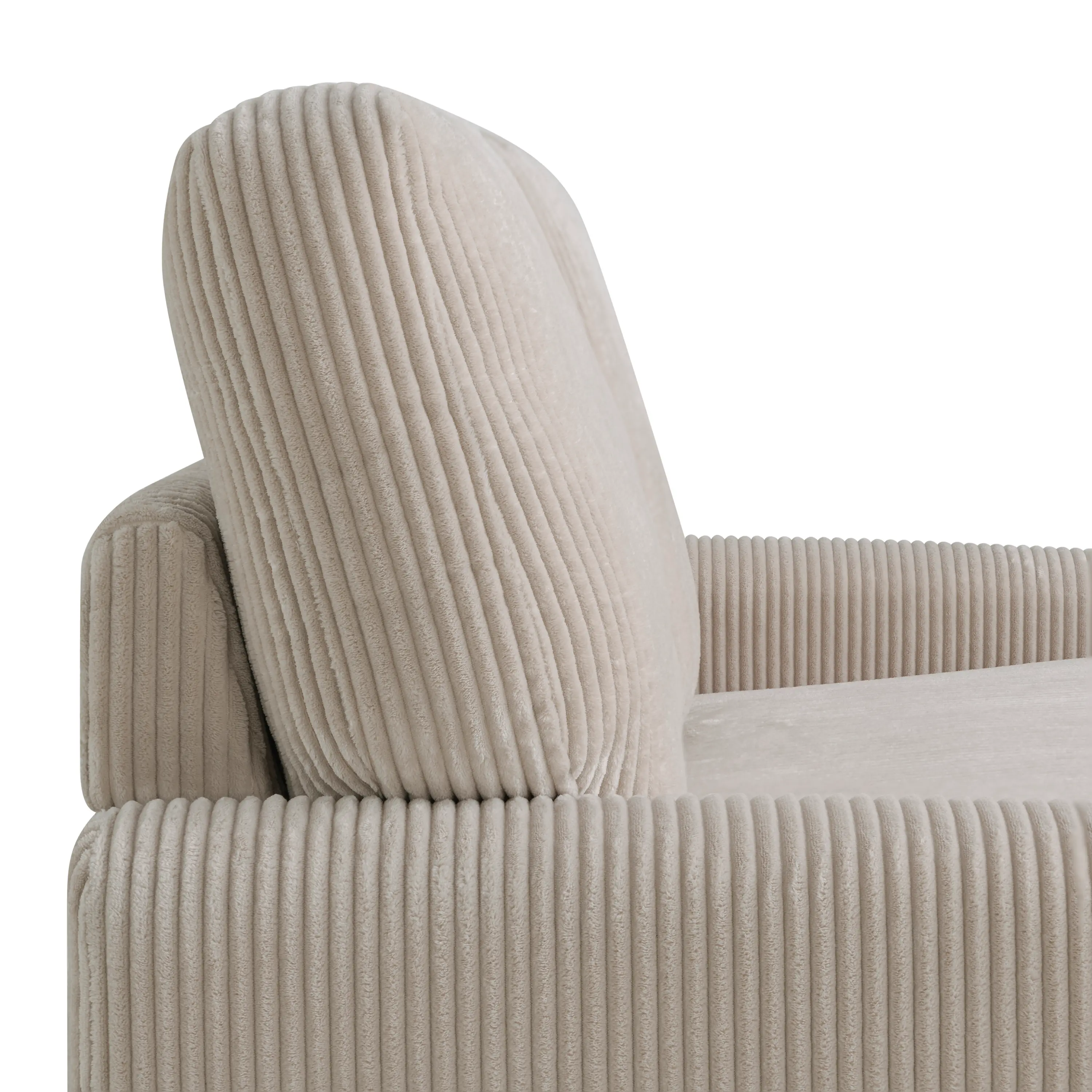 114A064BGE Serta Lindzee Beige Loveseat Pull-Out Sleeper-13