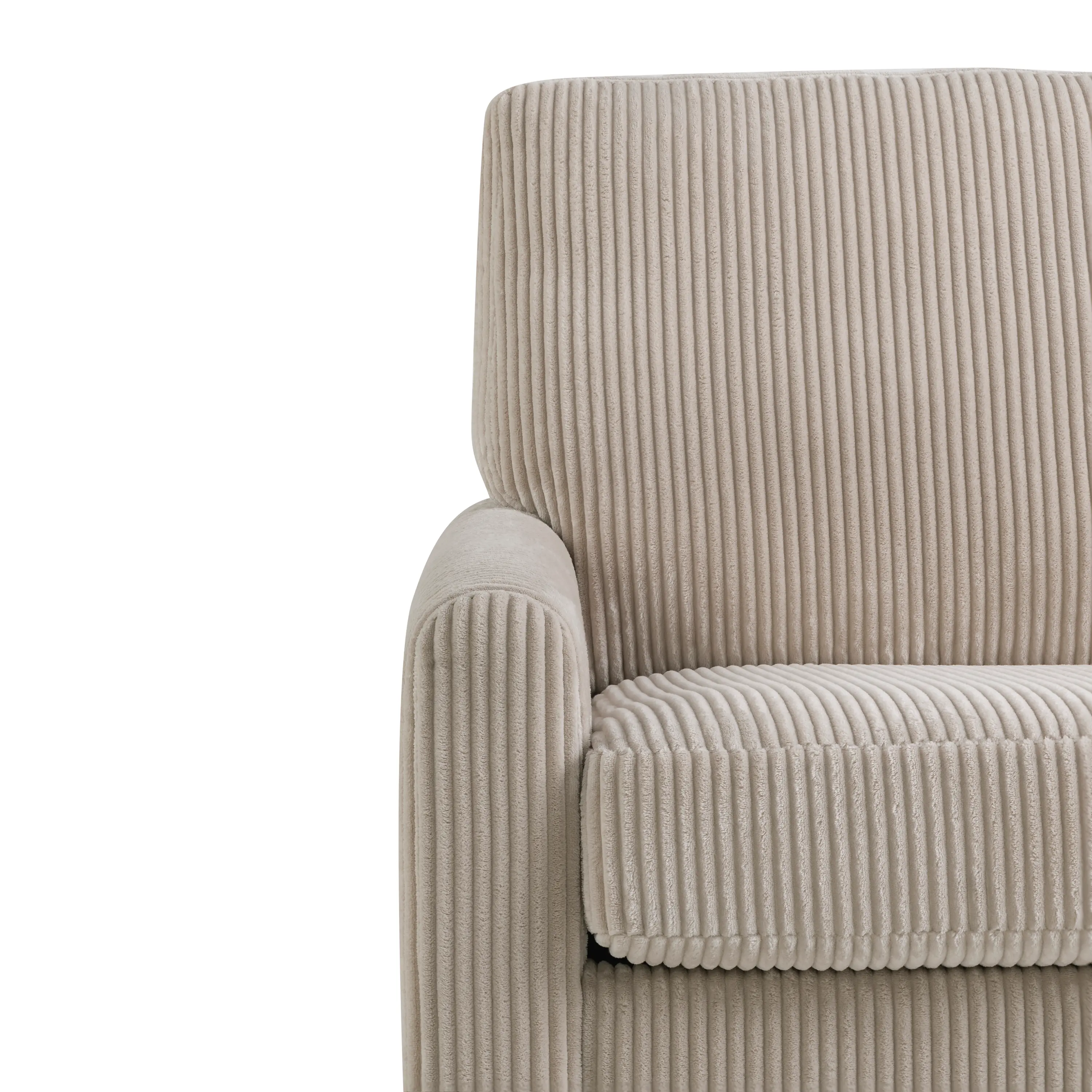 114A064BGE Serta Lindzee Beige Loveseat Pull-Out Sleeper-14