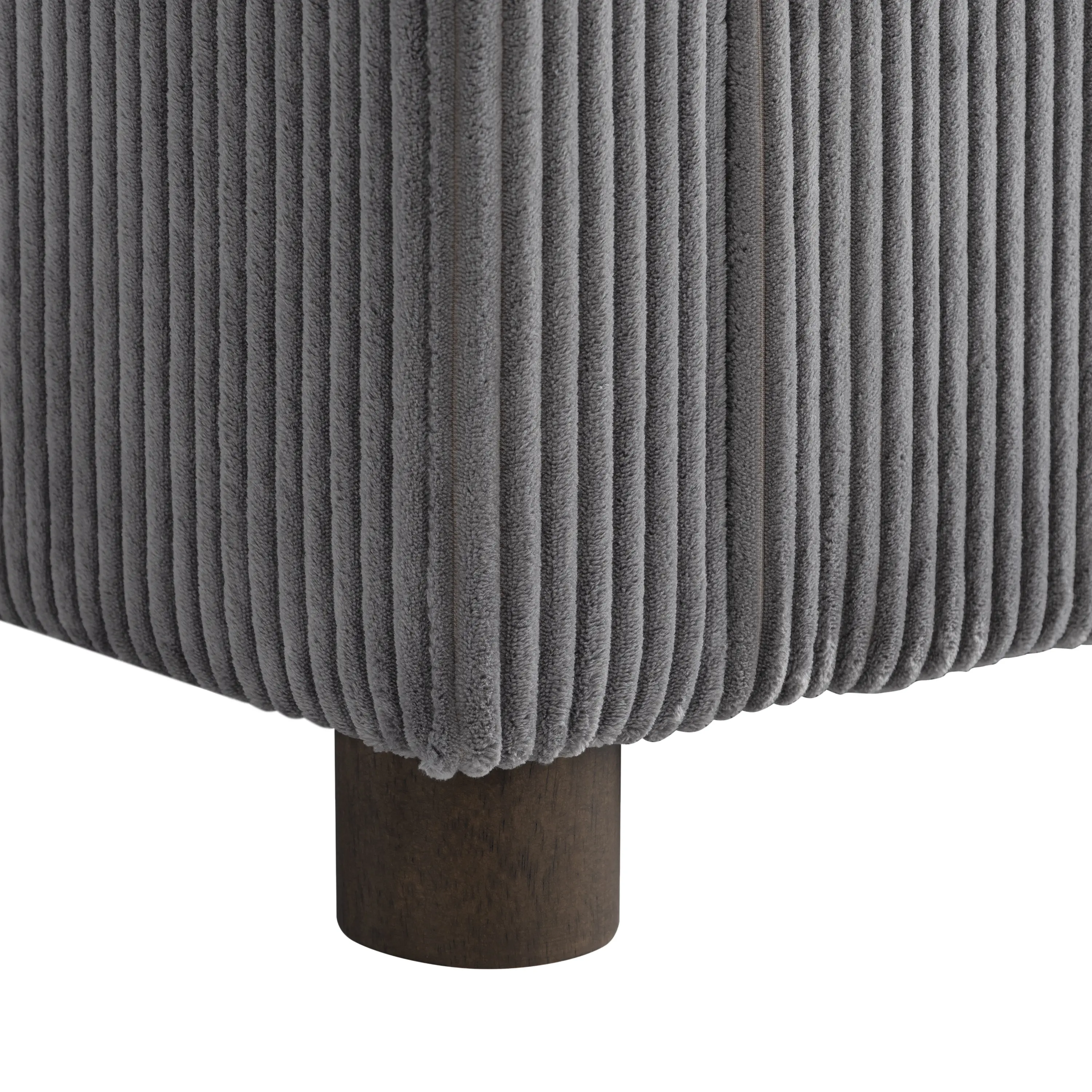 114A064GRY Serta Lindzee Gray Loveseat Pull-Out Sleeper-18