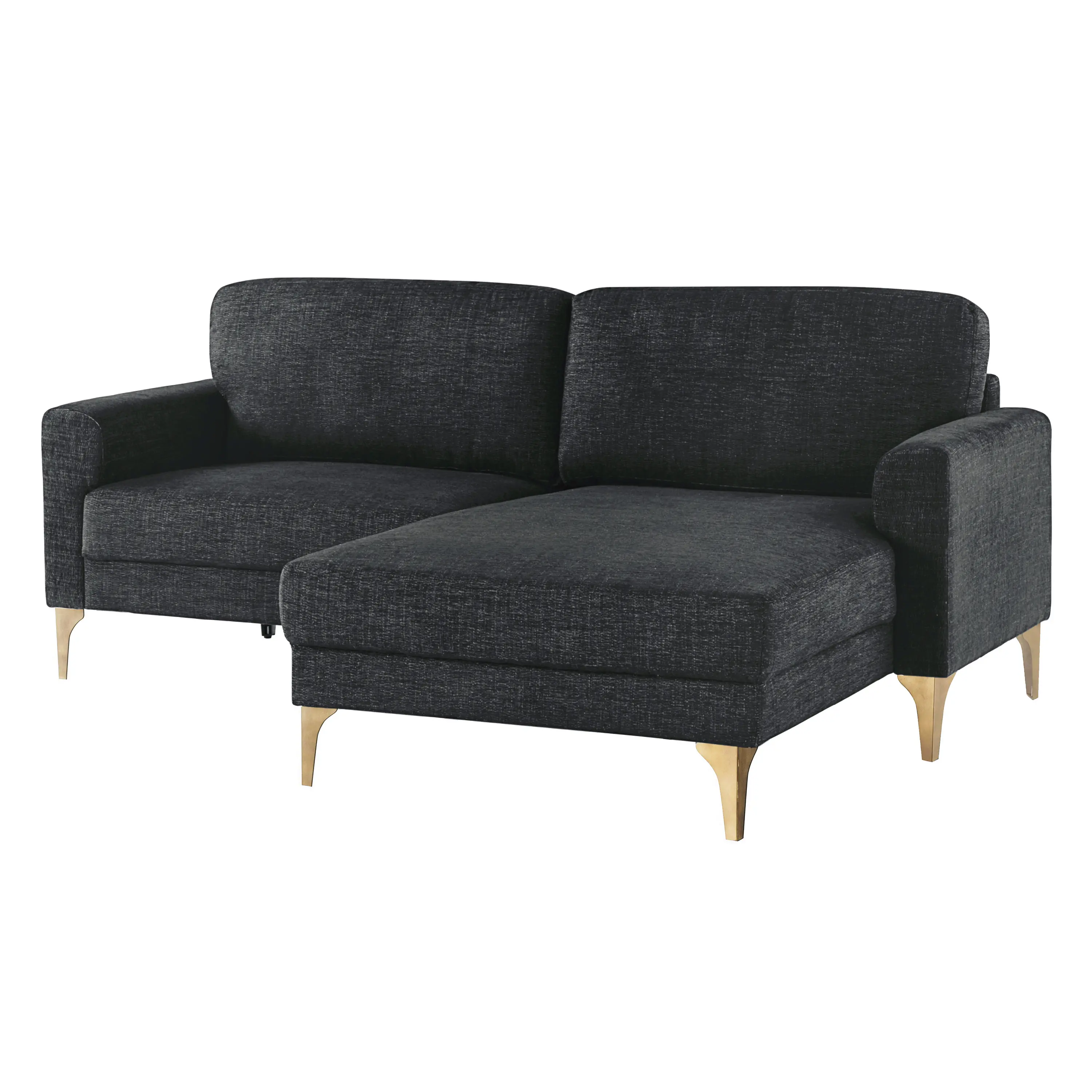 139A016BLK-SET Marta Black Sectional Sofa-11