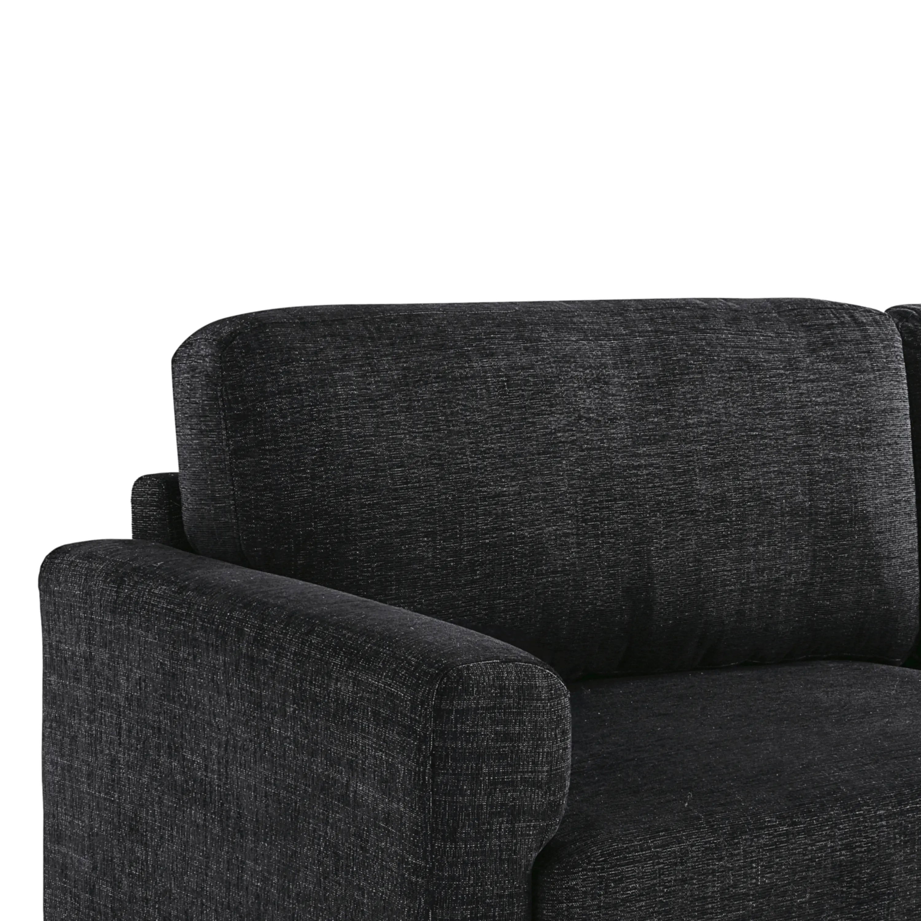 139A016BLK-SET Marta Black Sectional Sofa-13
