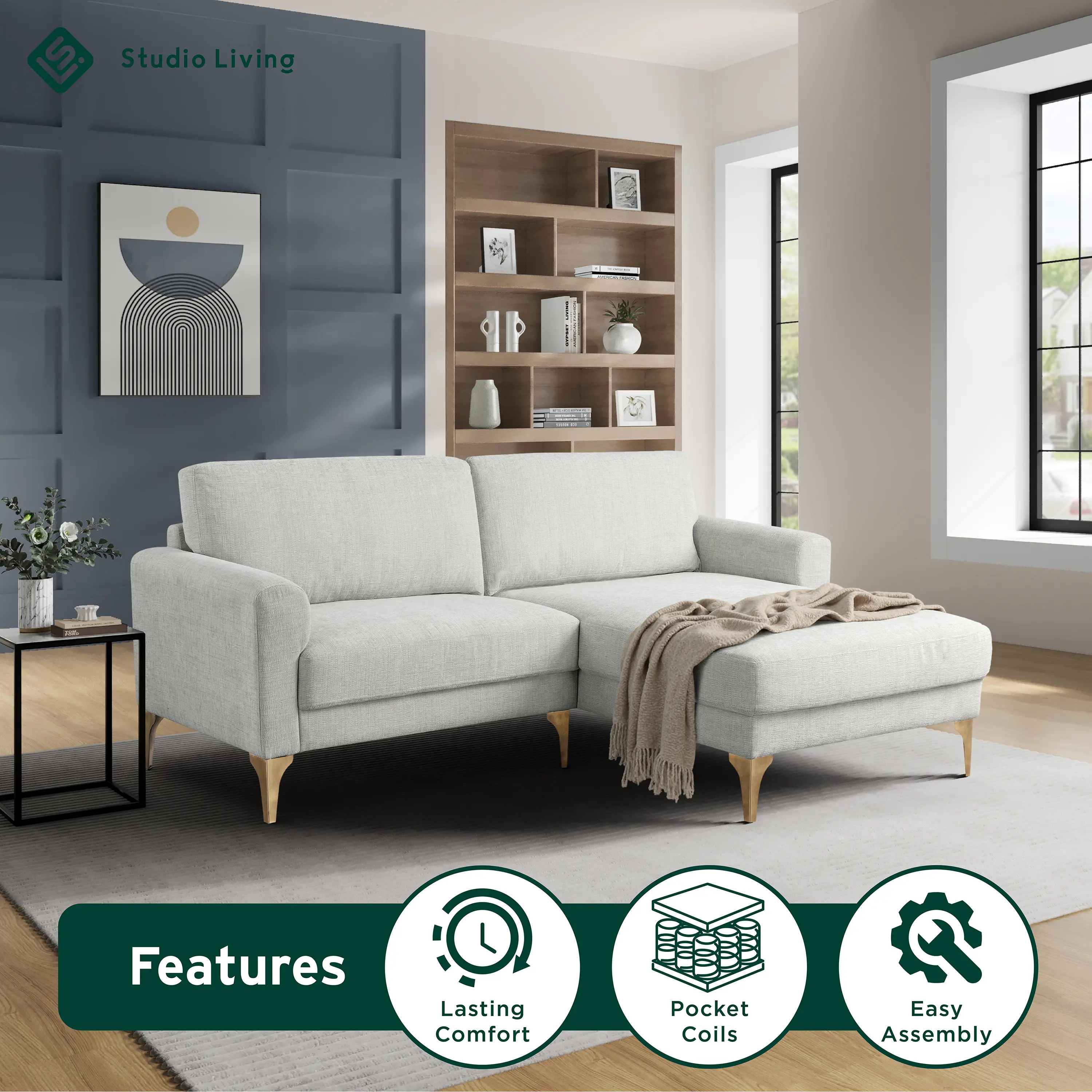 139A016IVO-SET Marta Ivory Sectional Sofa-2