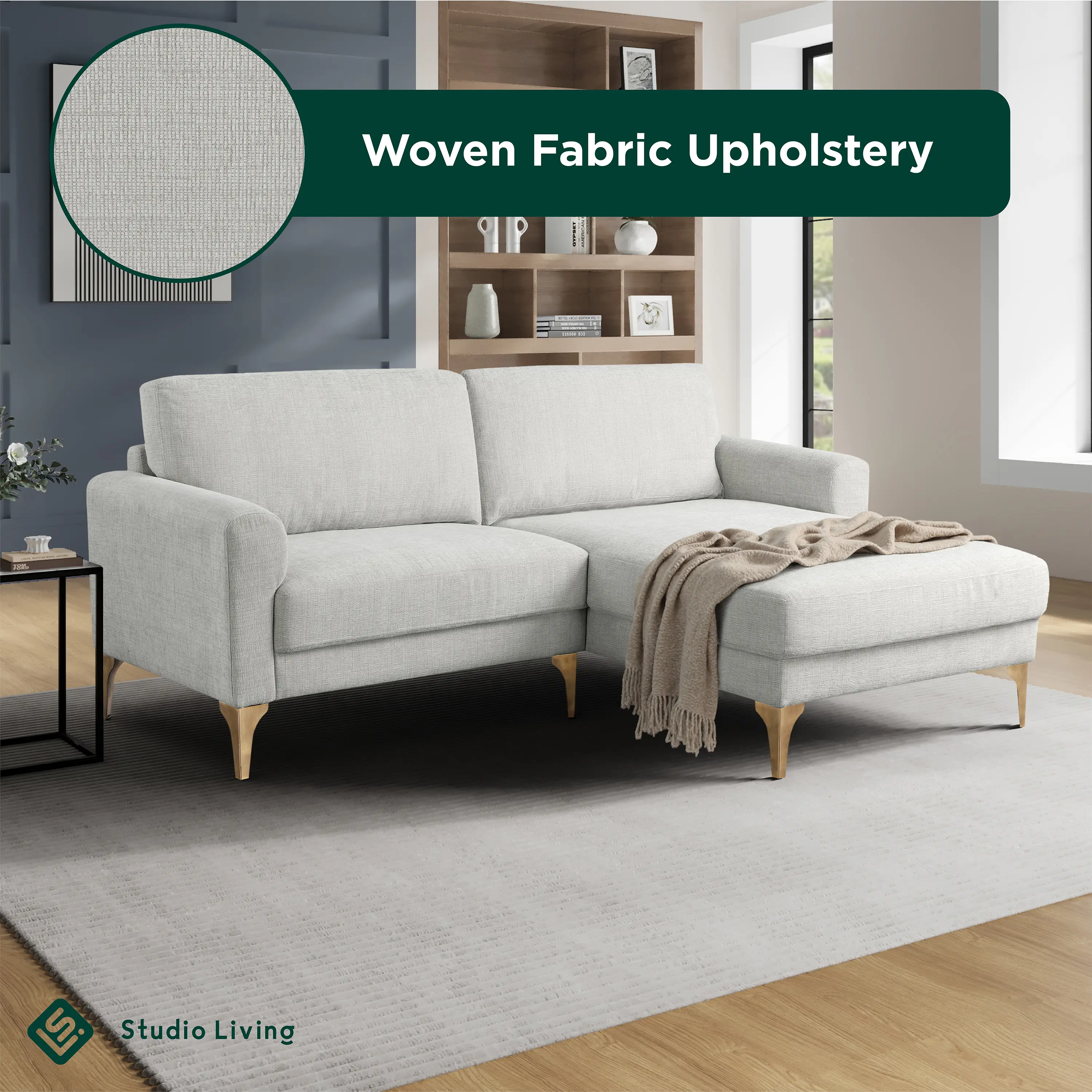 139A016IVO-SET Marta Ivory Sectional Sofa-3