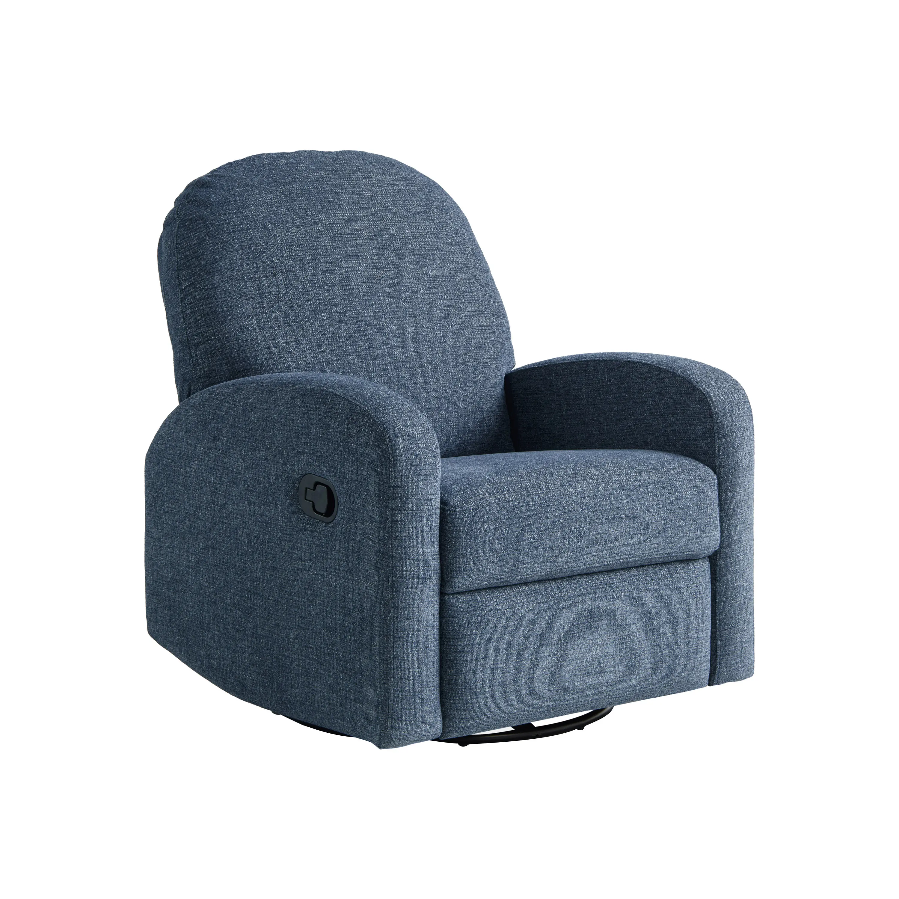 231A011BLU Sabrina Blue Swivel Rocker Recliner-3