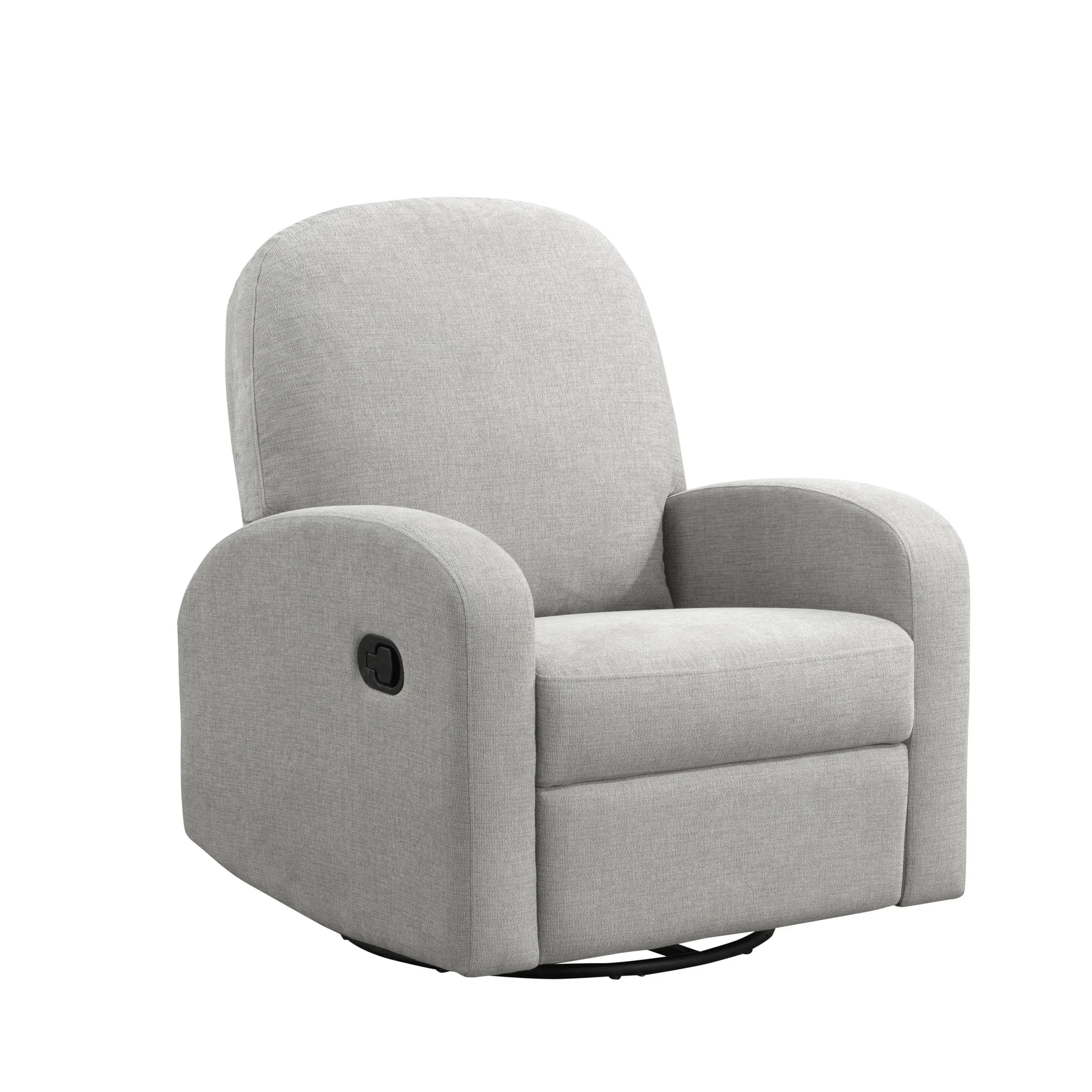 231A011LTG Sabrina Light Gray Swivel Rocker Recliner-3