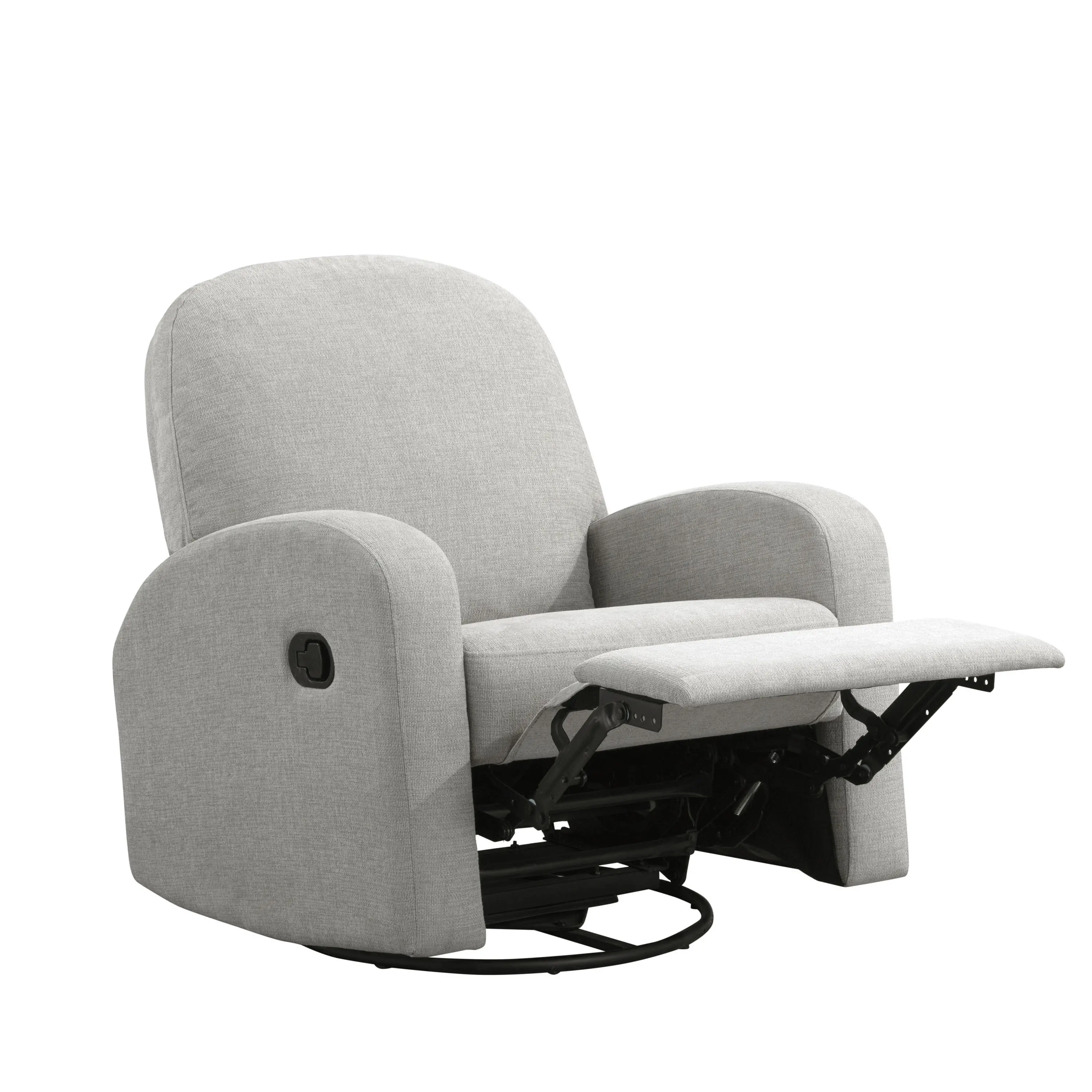231A011LTG Sabrina Light Gray Swivel Rocker Recliner-4