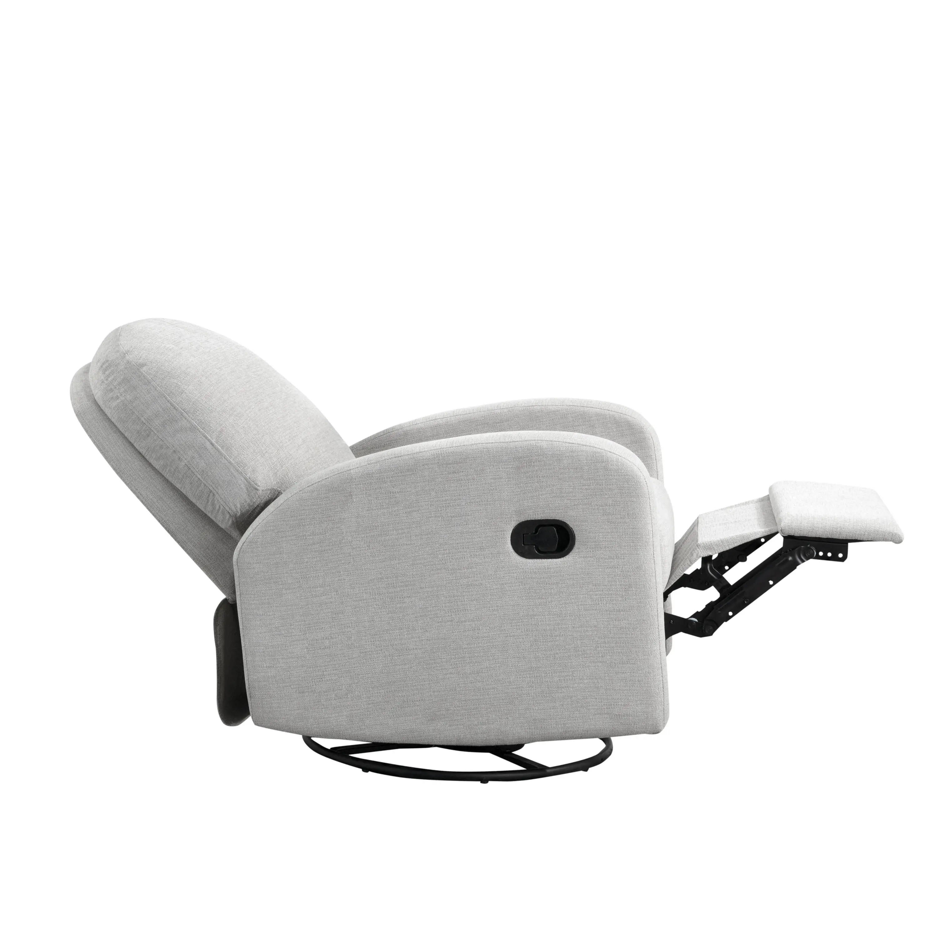 231A011LTG Sabrina Light Gray Swivel Rocker Recliner-6