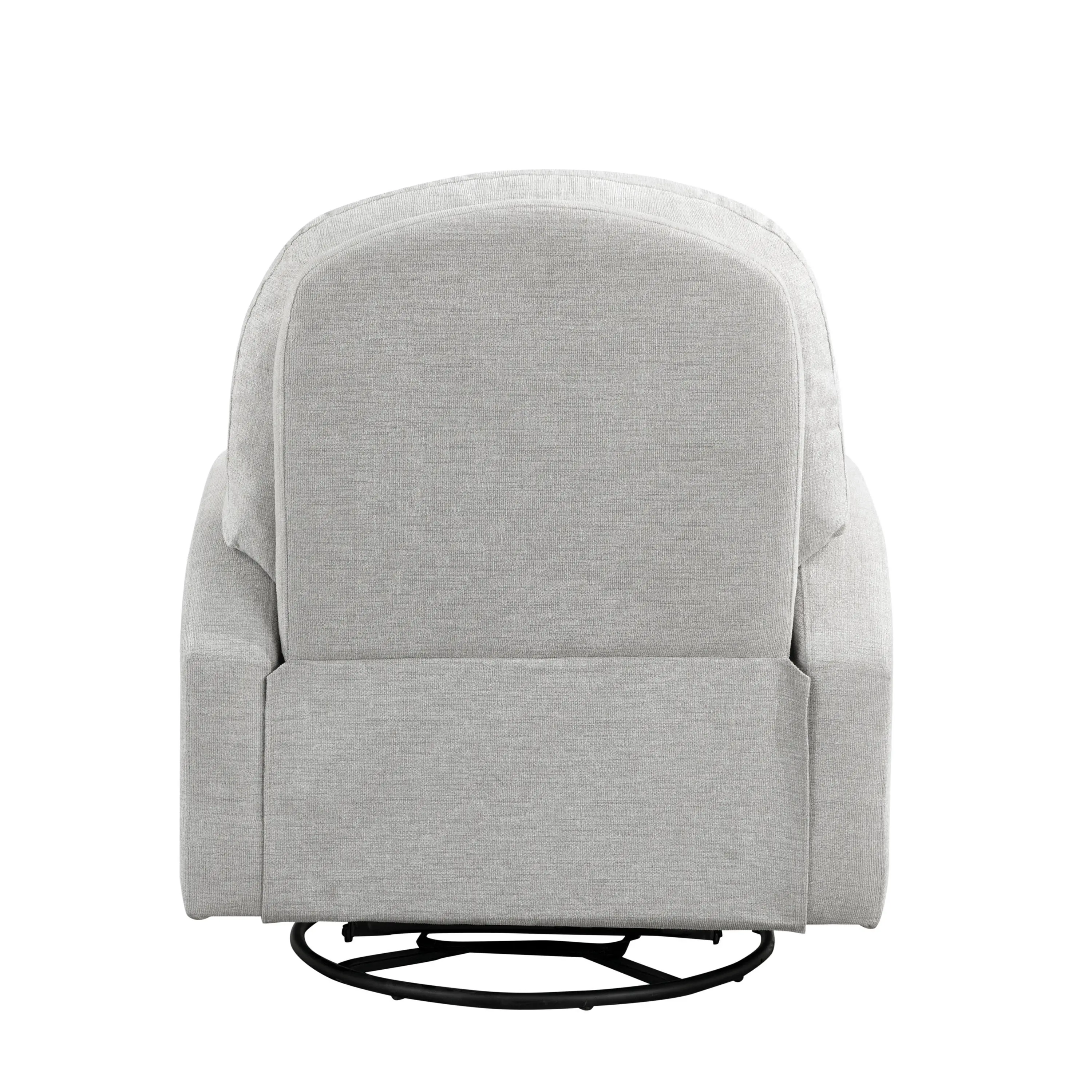 231A011LTG Sabrina Light Gray Swivel Rocker Recliner-8