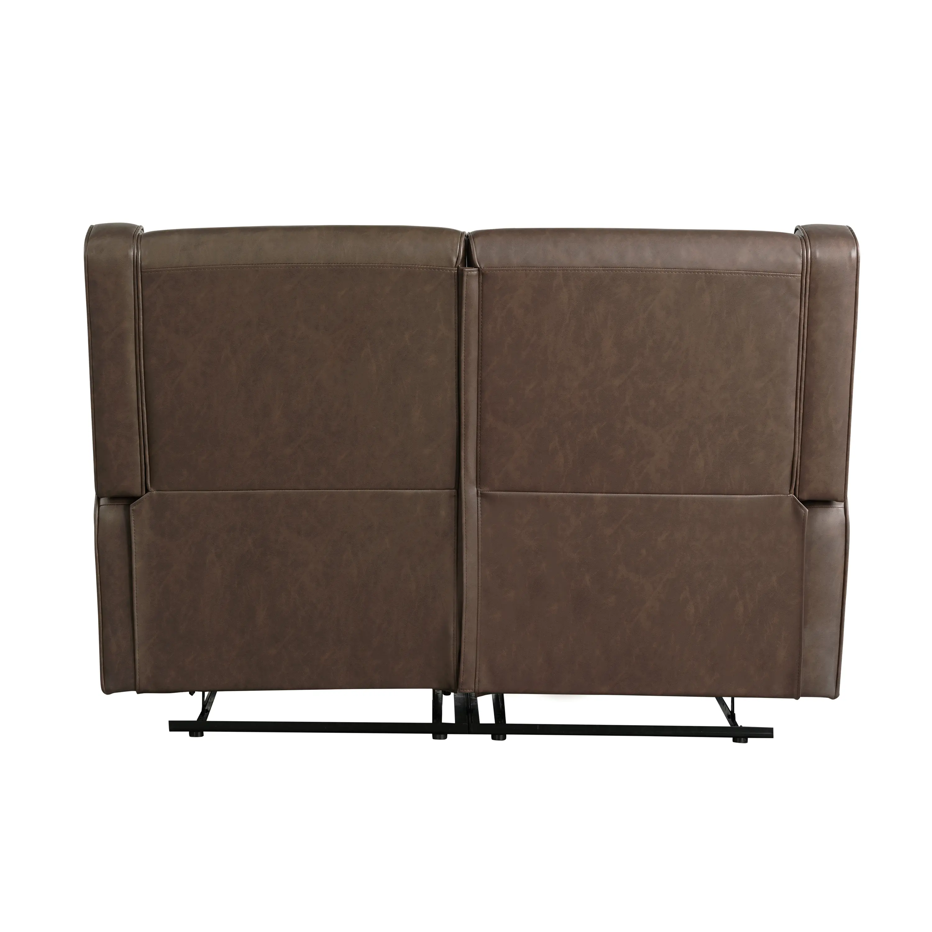 232A009BRN-SET Collins Dark Brown Loveseat Recliner-10