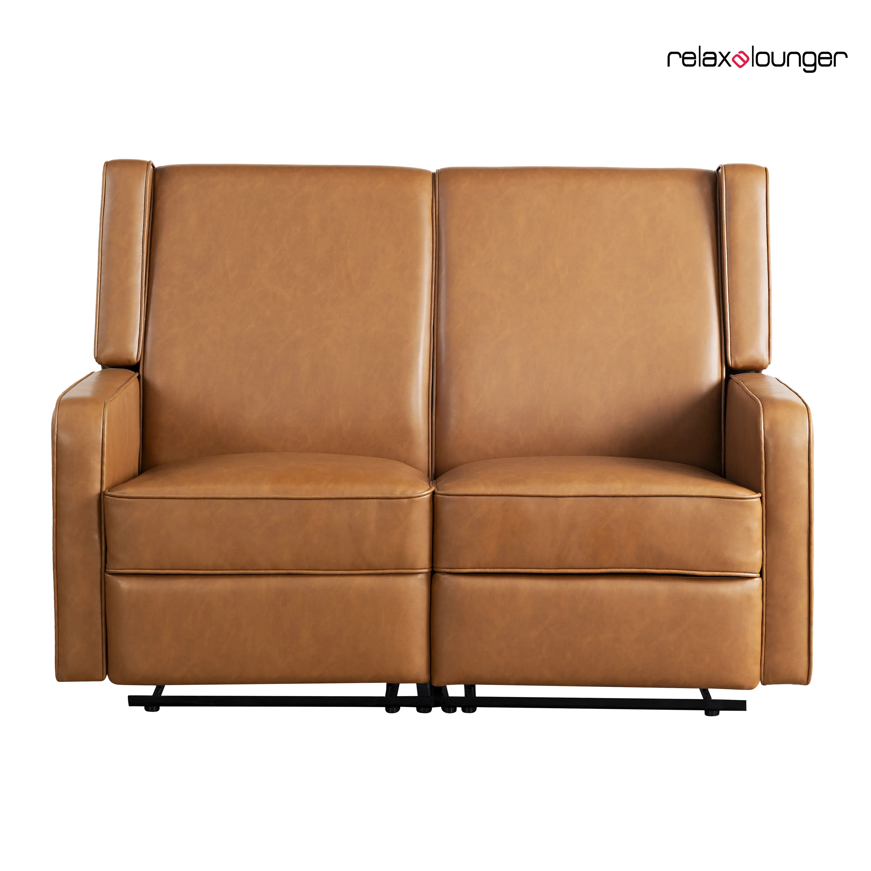 232A009CAR-SET Collins Camel Loveseat Recliner-3