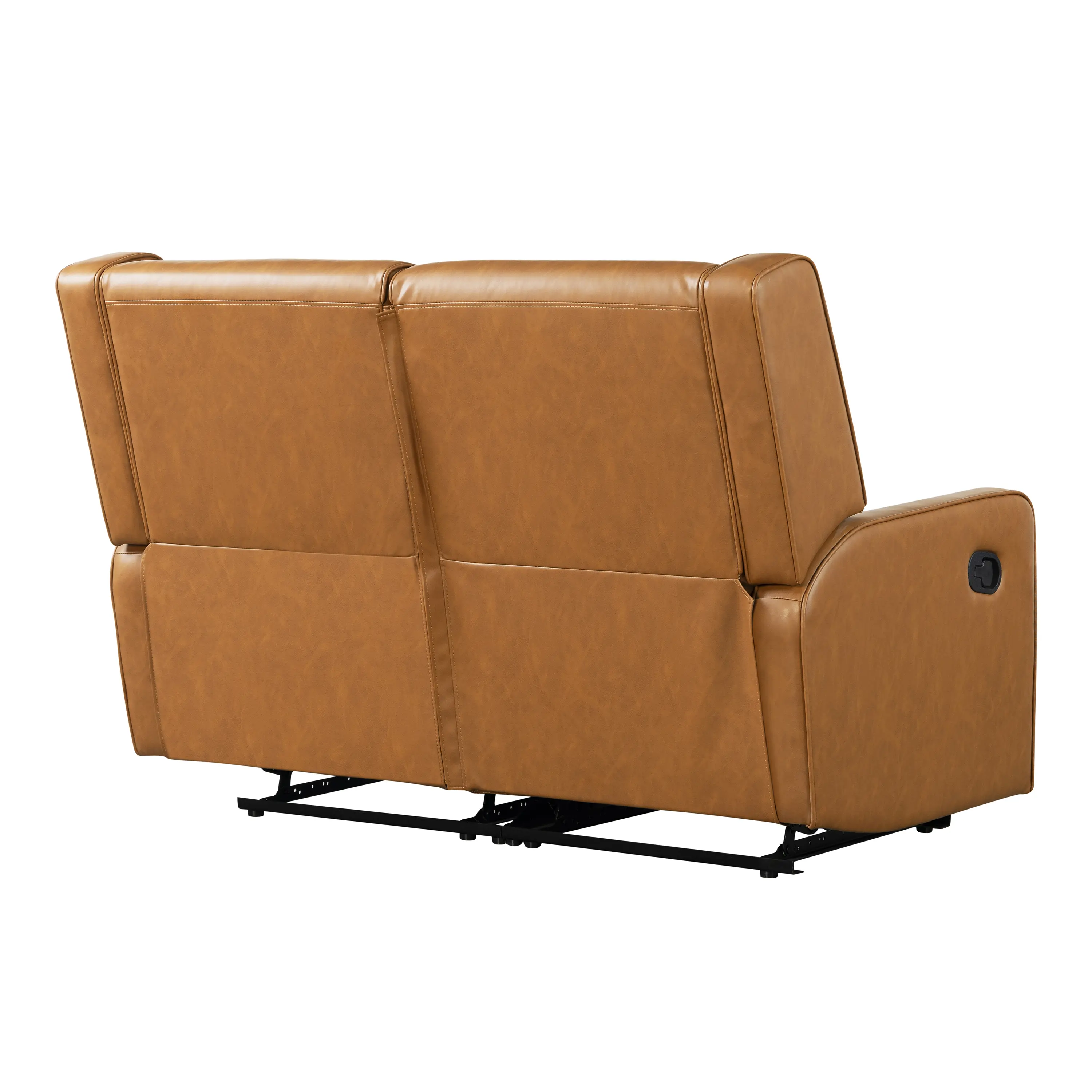 232A009CAR-SET Collins Camel Loveseat Recliner-9
