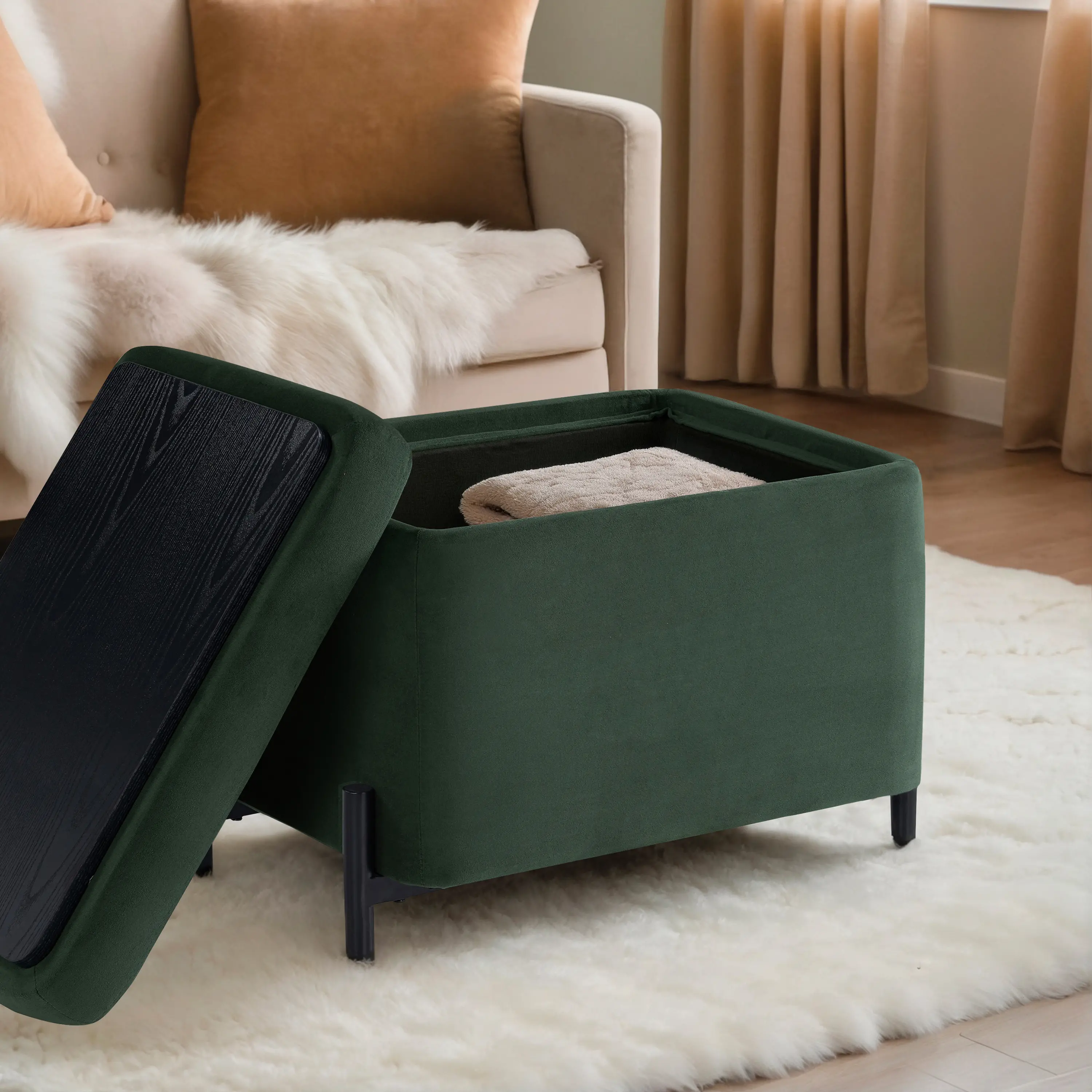 517A007GRN Kenai Green Storage Ottoman-3