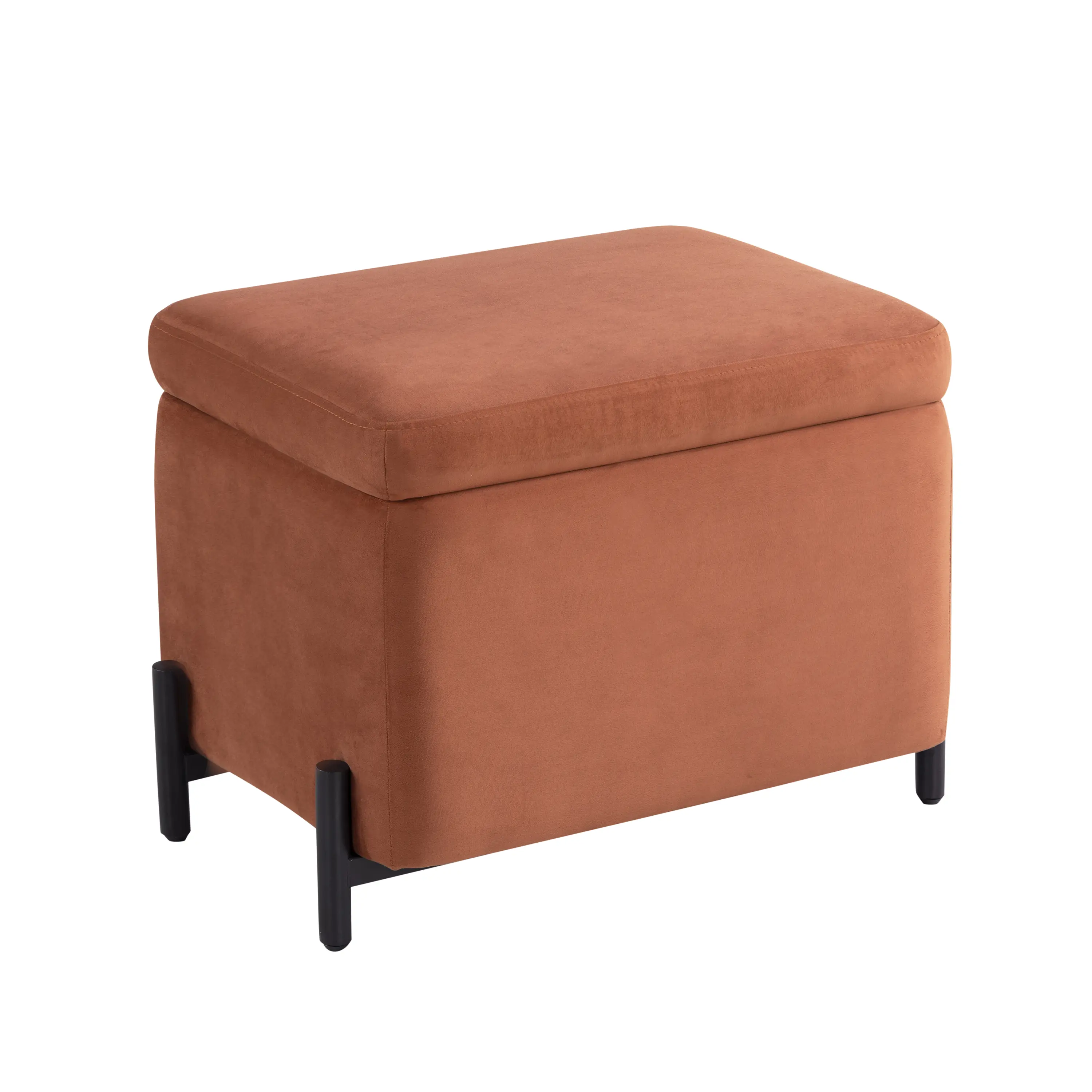 517A007RST Kenai Rust Orange Storage Ottoman-9