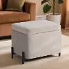 517A007TPE Kenai Taupe Storage Ottoman