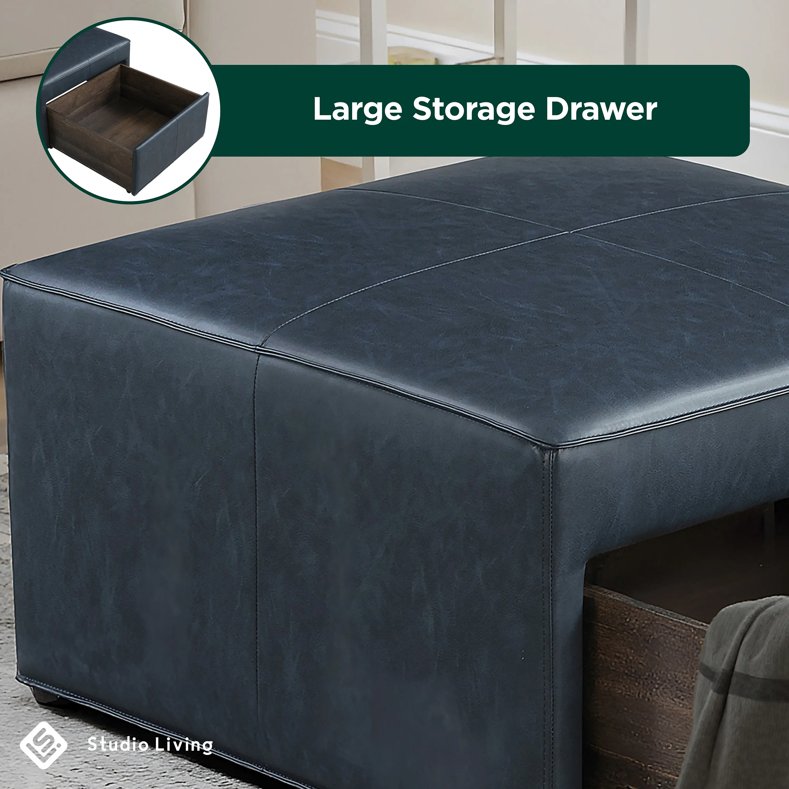 510A016NVY Mattie Navy Blue Faux Leather Storage Ottoman-2