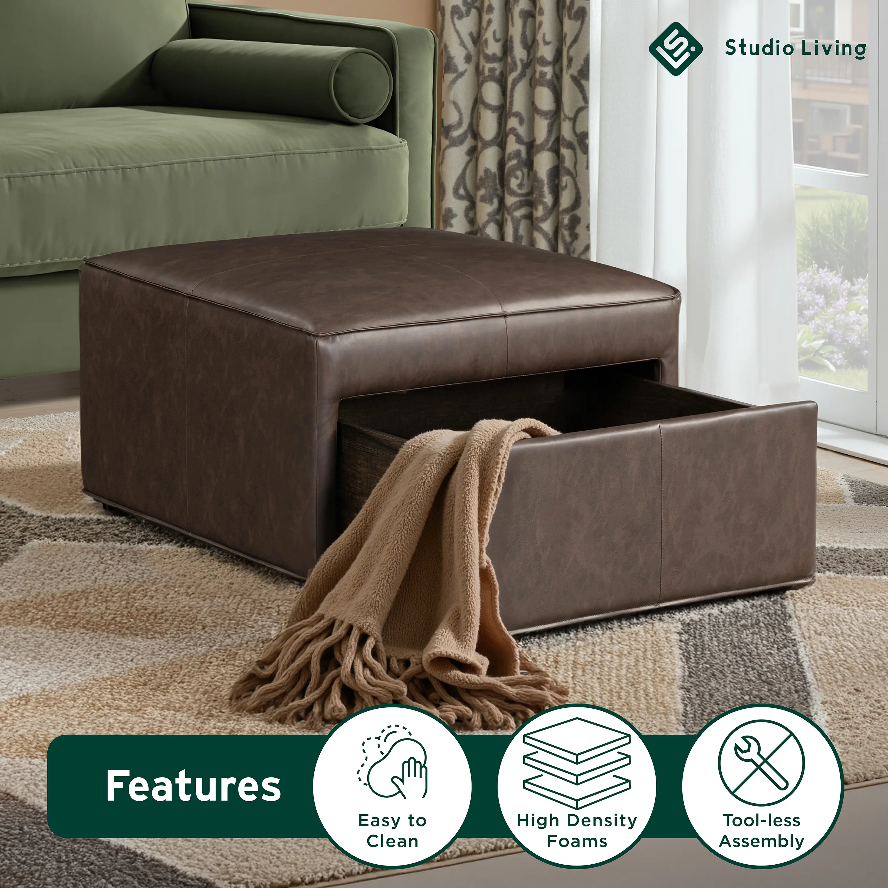 510A016BRN Mattie Chestnut Brown Faux Leather Storage Ottoman-3