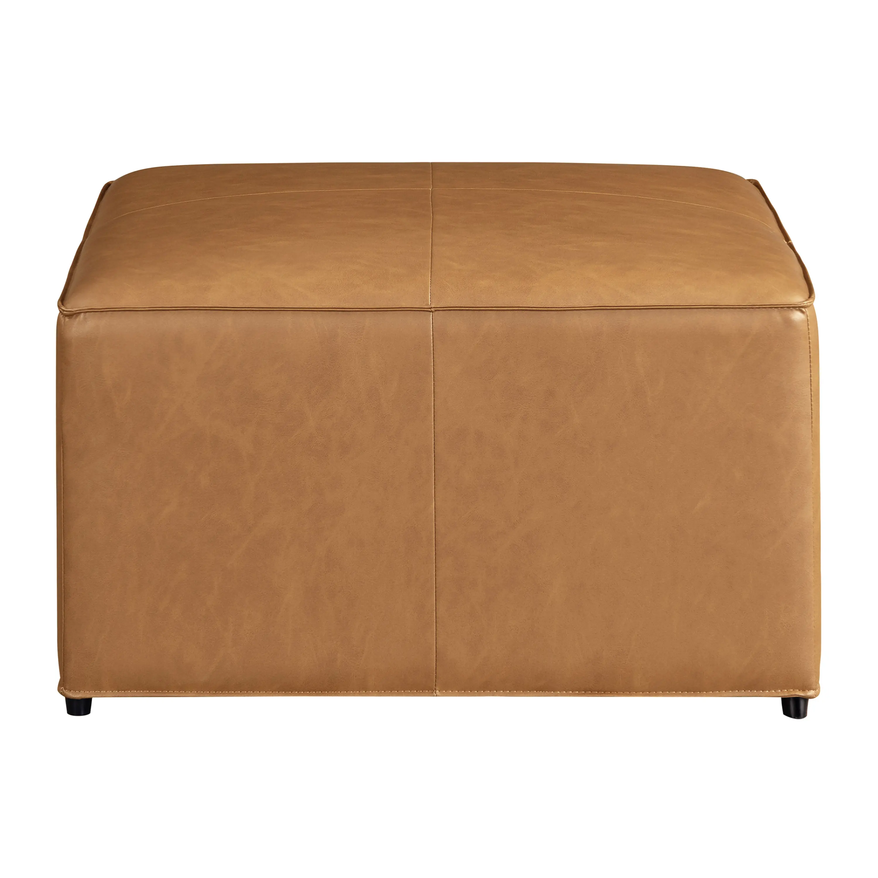 510A016CAR Mattie Caramel Brown Faux Leather Storage Ottoman-10