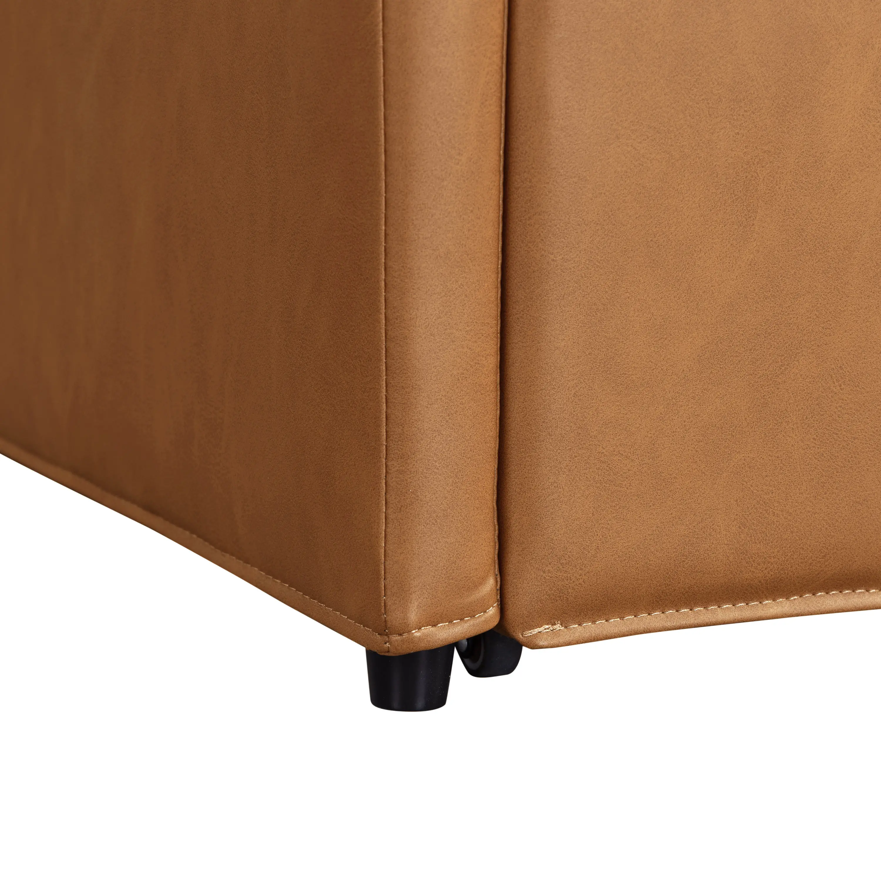 510A016CAR Mattie Caramel Brown Faux Leather Storage Ottoman-15