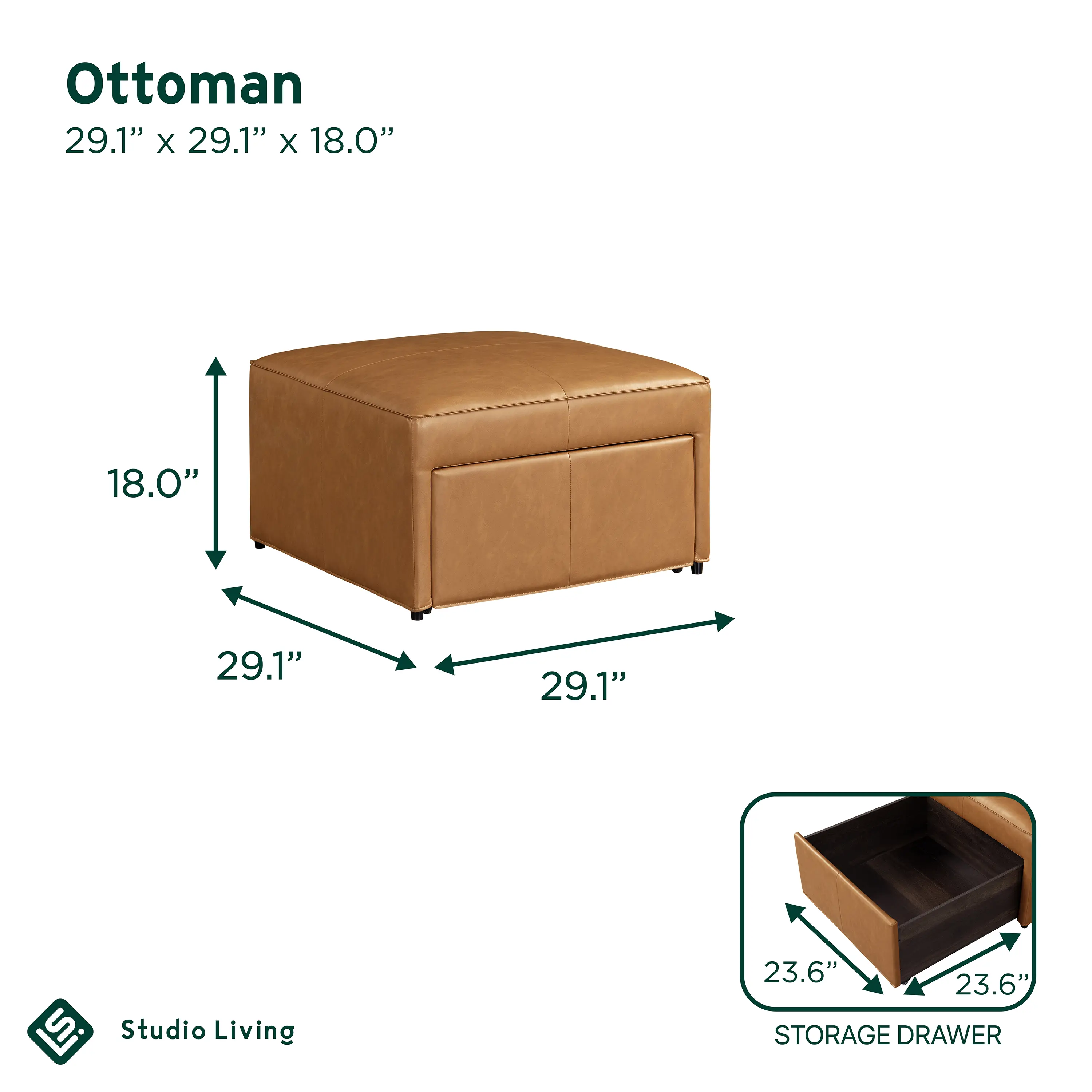 510A016CAR Mattie Caramel Brown Faux Leather Storage Ottoman-16