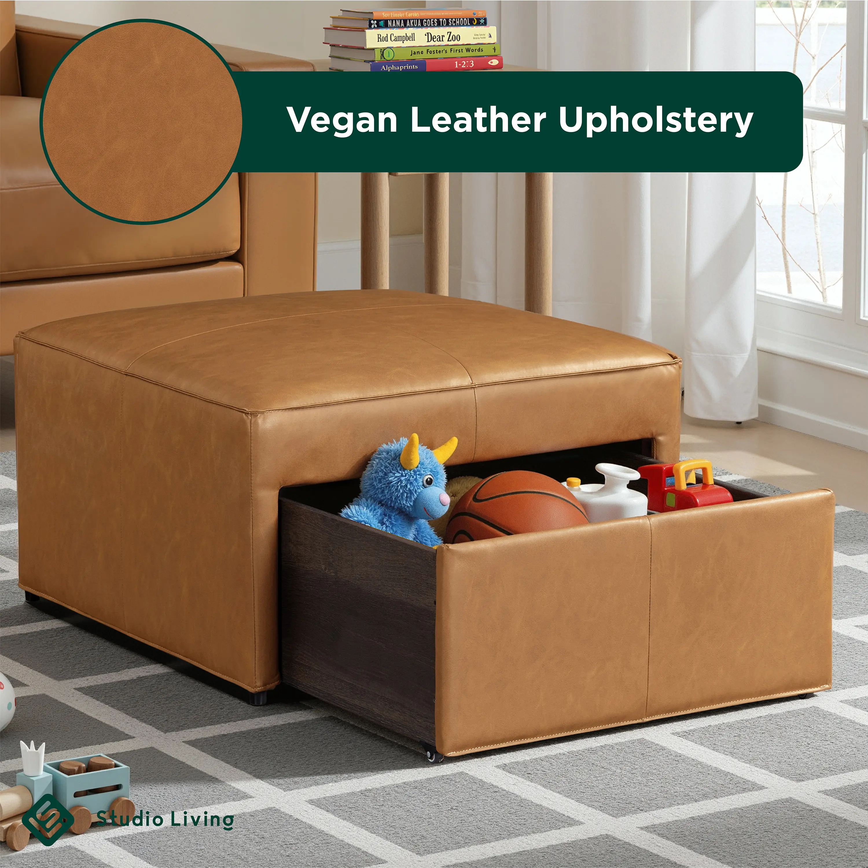 510A016CAR Mattie Caramel Brown Faux Leather Storage Ottoman-4