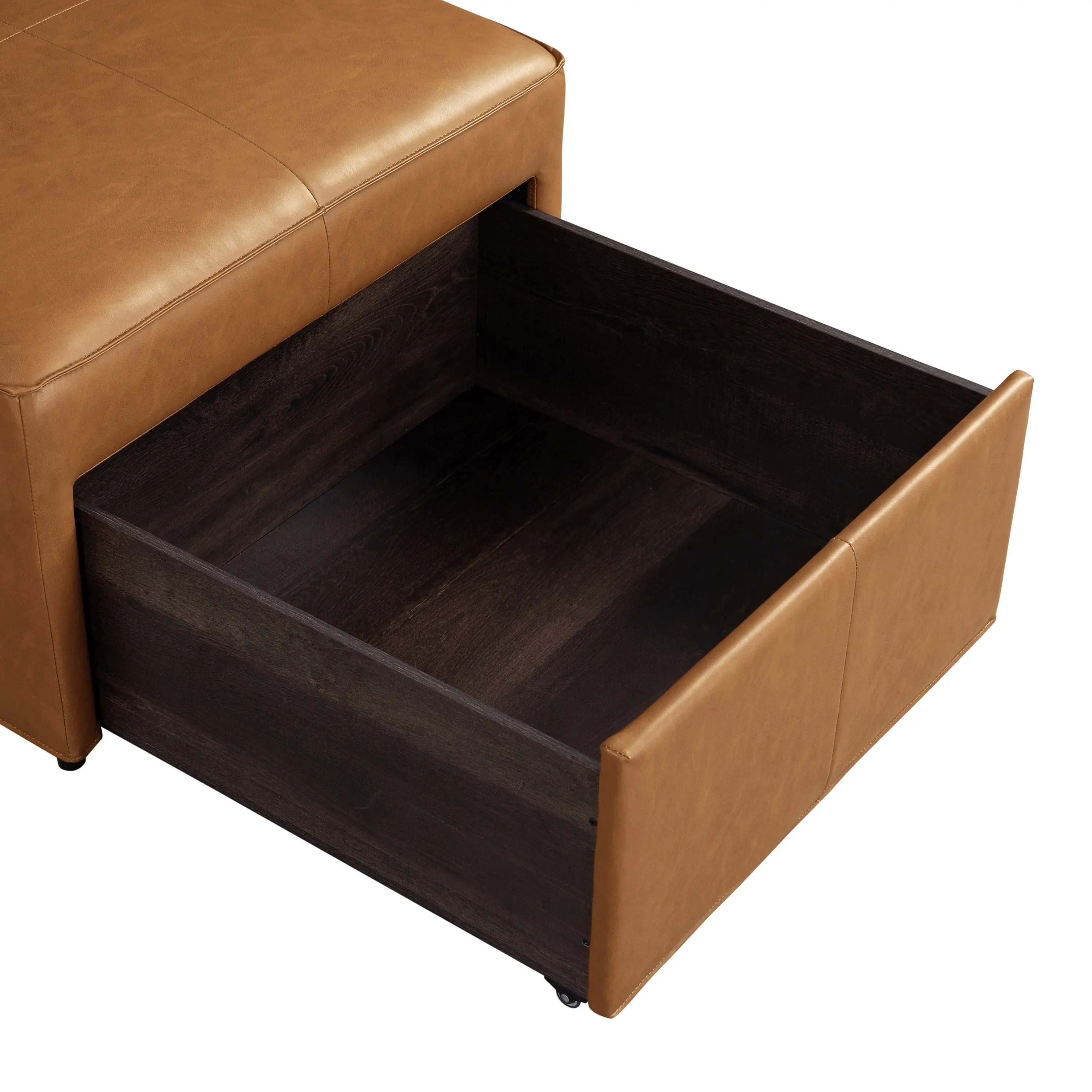 510A016CAR Mattie Caramel Brown Faux Leather Storage Ottoman-9