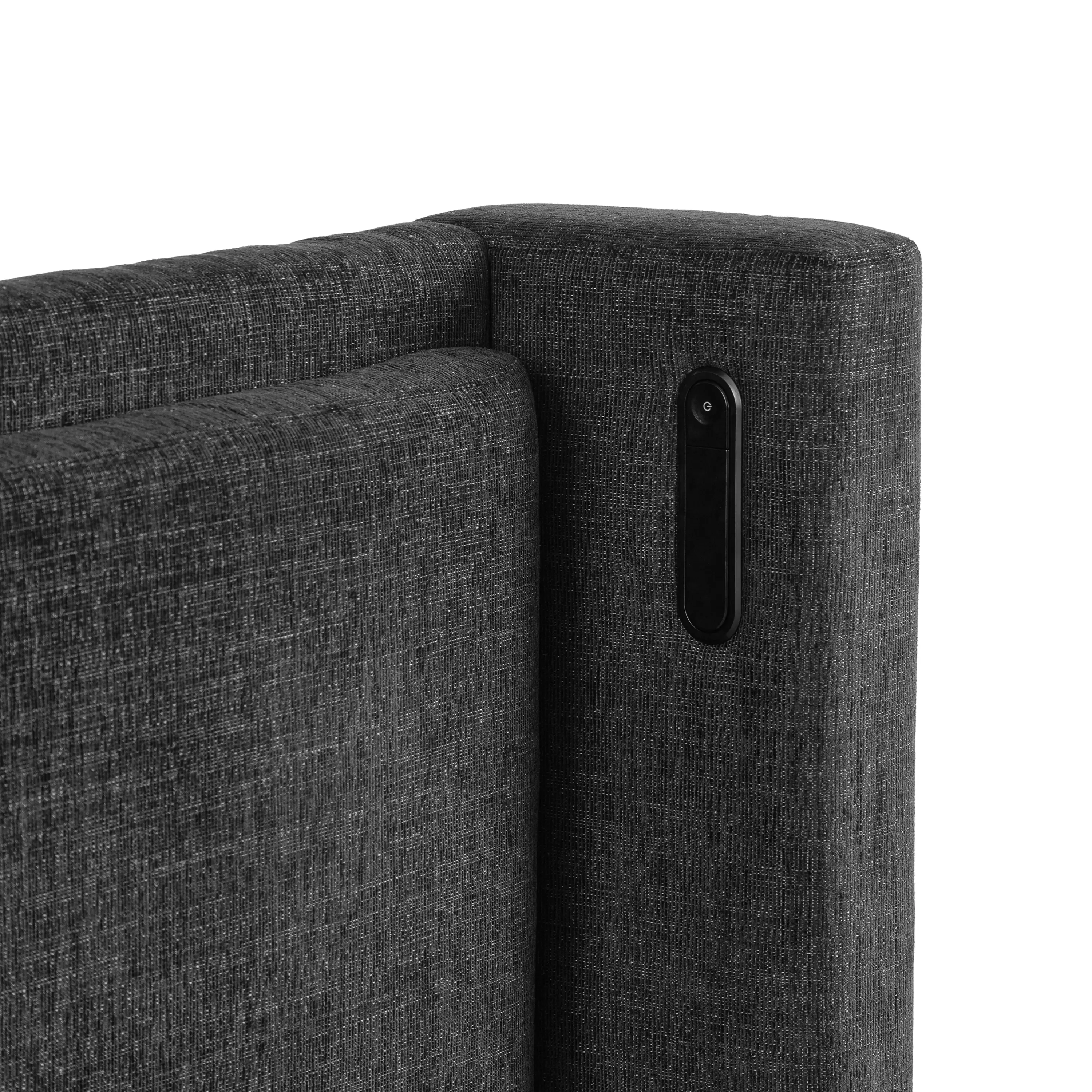 31KA008BLK-SET Hanna Black Upholstered Wingback King Bed-13