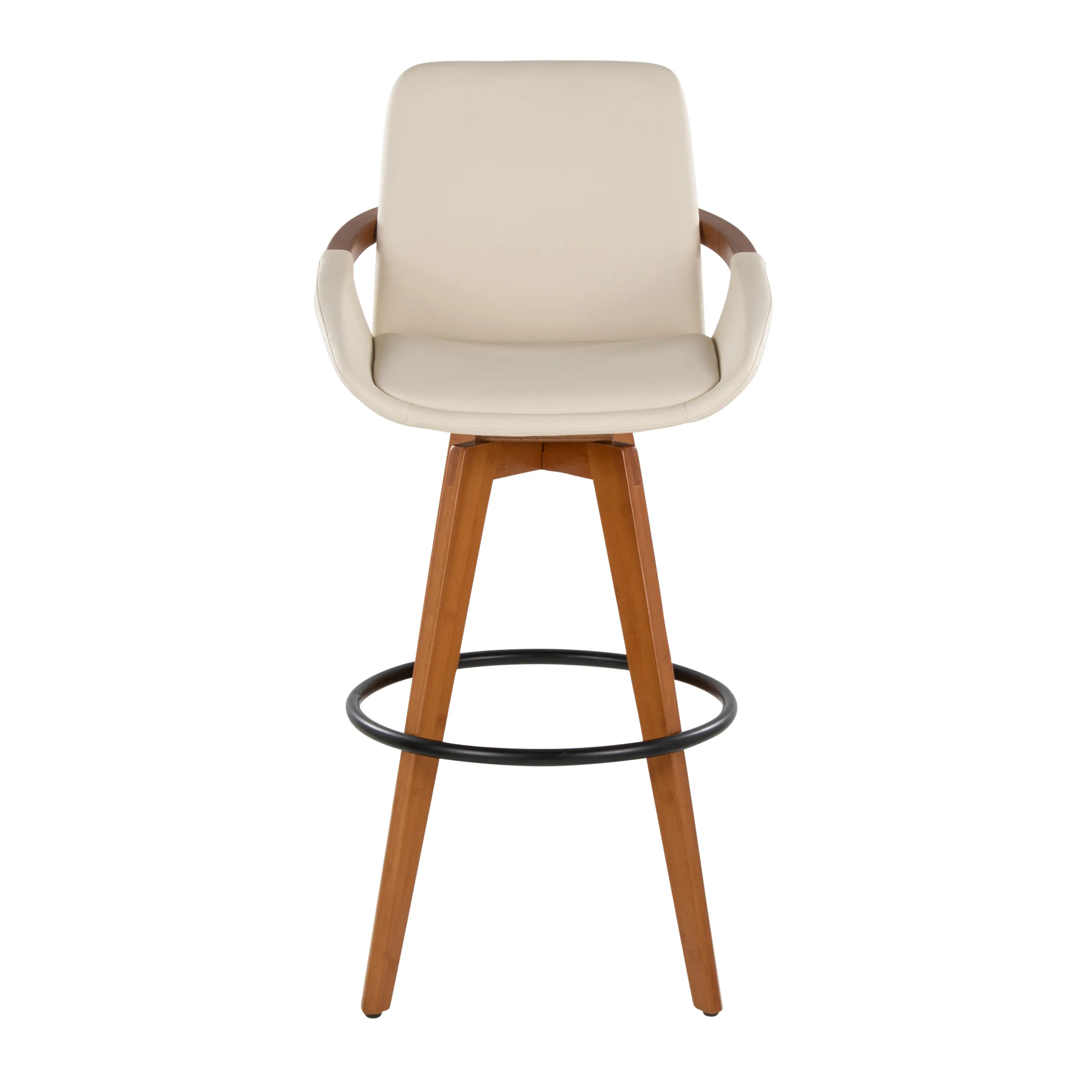 B30-COSMOPU WLCR Cosmo Cream and Walnut 29 Barstool-3